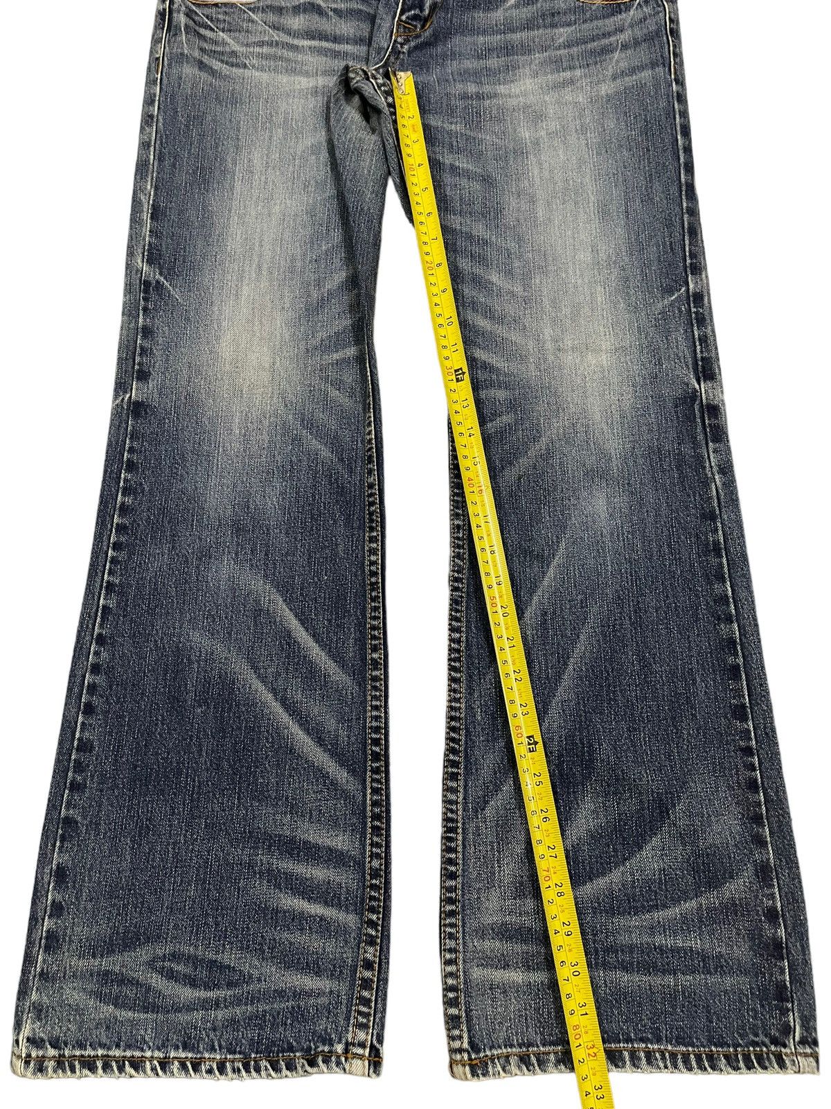 semanticdesign Vintage Japanese Brand Embroidered Style Bootcut Jeans Size US 34 / EU 50 - 13 Thumbnail