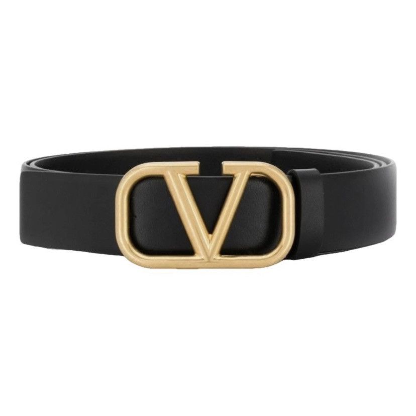 Valentino VLOGO leather belt size 95 Size ONE SIZE - 1 Thumbnail