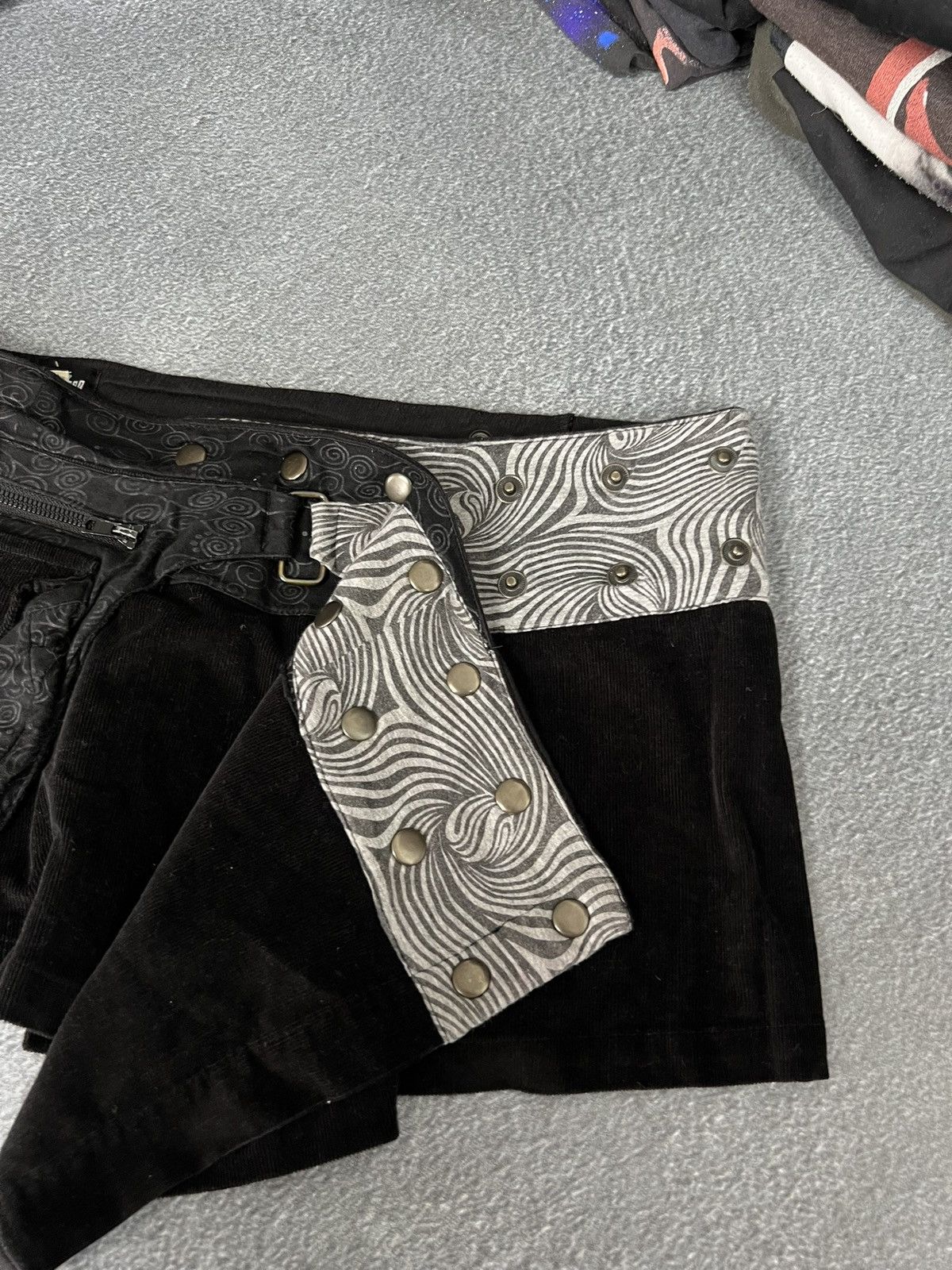 Japanese Brand VINTAGE COP.COPINE AVANT GARDE SKIRT Size 32" / US 10 / IT 46 - 2 Thumbnail