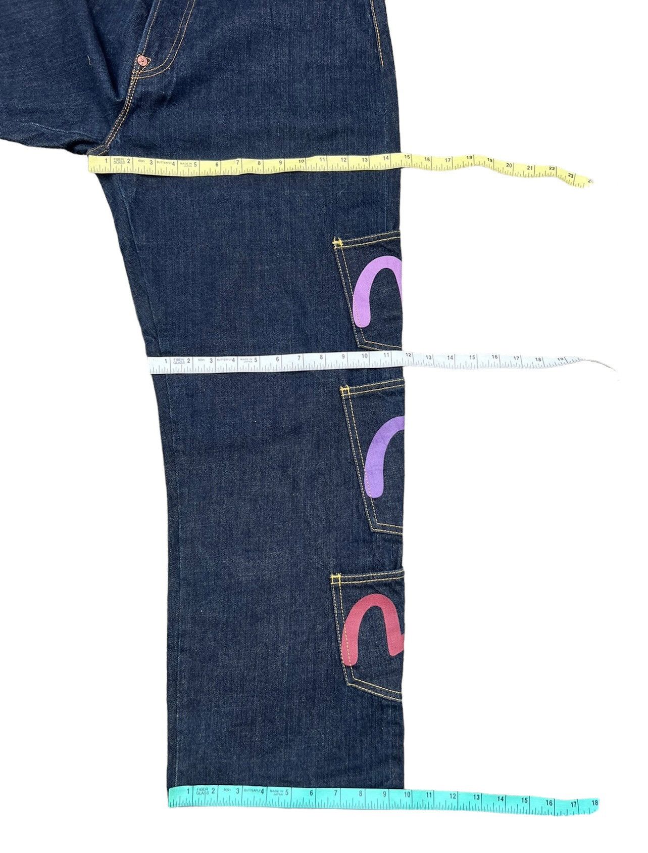 Evisu RARE!!! Vintage Evisu Multi Pocket Denim Selvedge Jeans Size US 36 / EU 52 - 4 Thumbnail