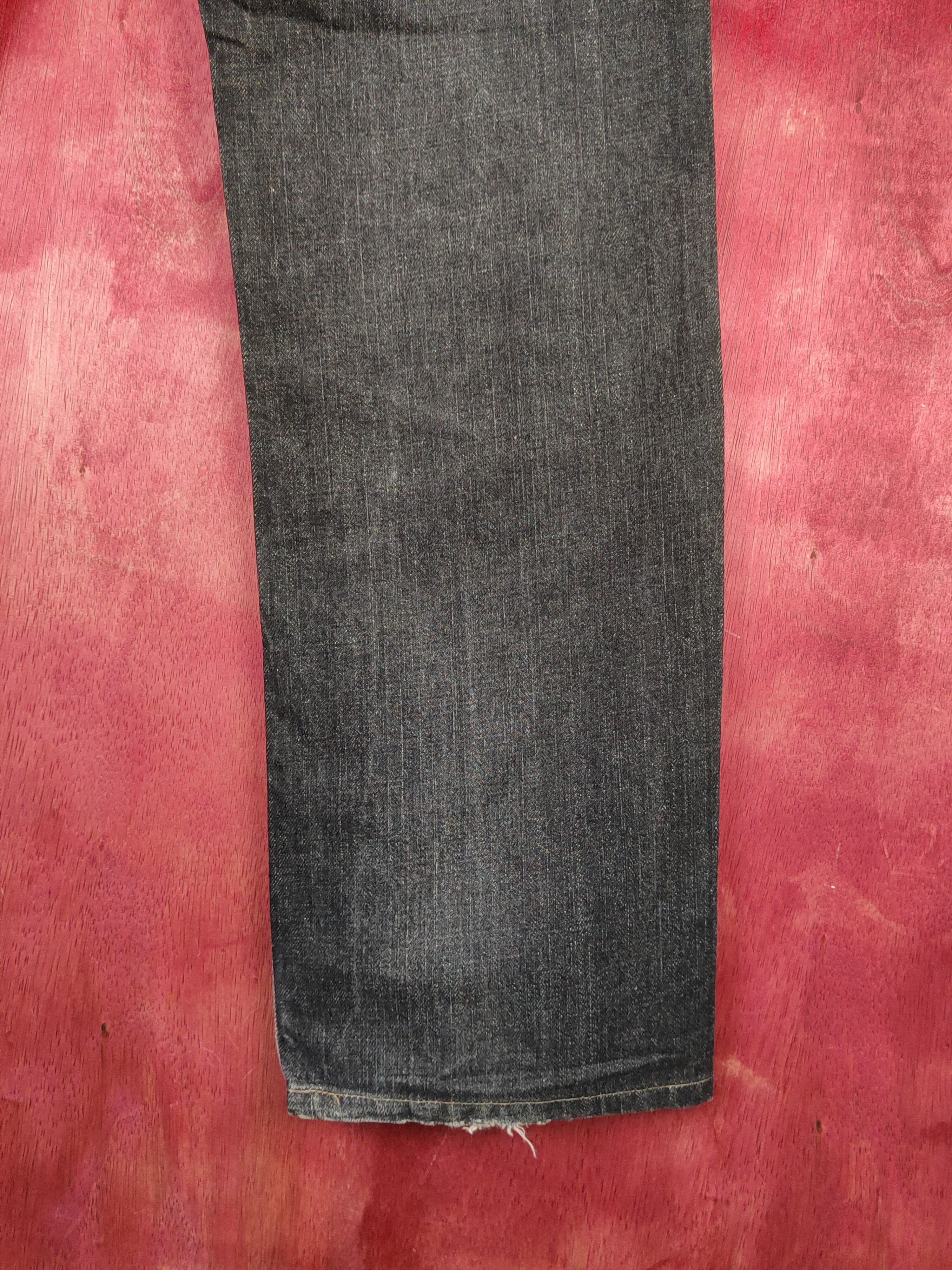 Levi's Levi's Black Distressed Ripped Jeans #S1827 Size US 29 - 13 Thumbnail