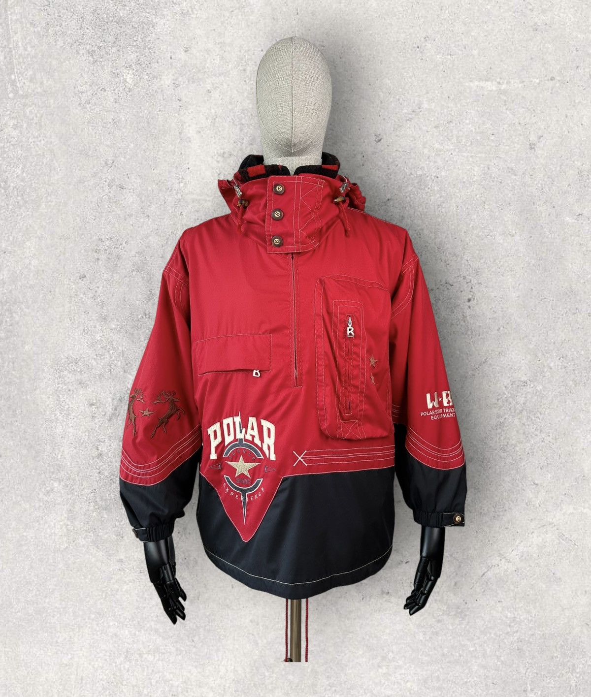 Bogner Vintage 80s BOGNER Polar Star Tracking Equipment Ski Jacket Size US S / EU 44-46 / 1 - 1 Thumbnail