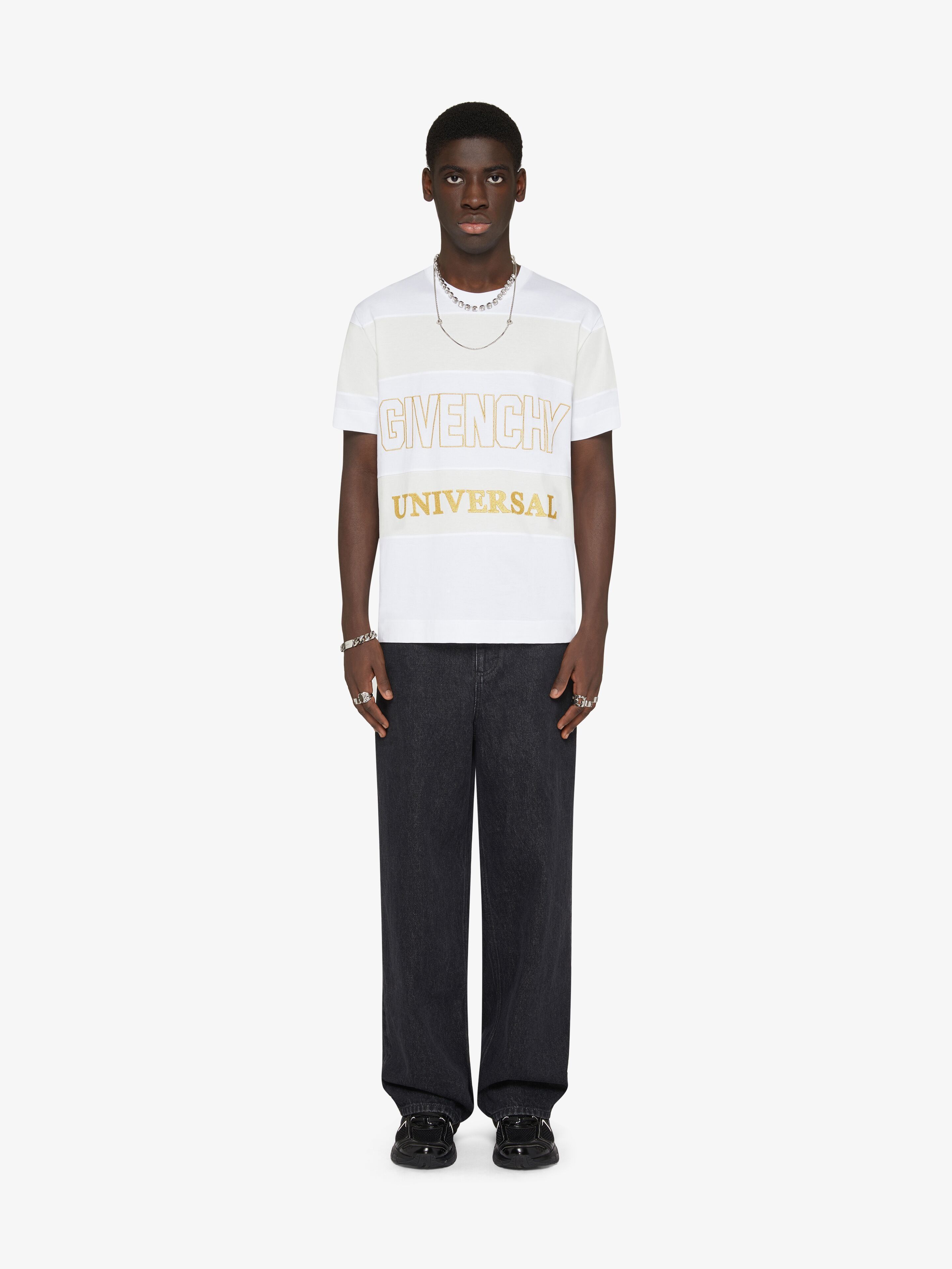 Givenchy o1gr1nt0125 Classic Fit T-Shirt in White/Ecru Size US S / EU 44-46 / 1 - 2 Thumbnail