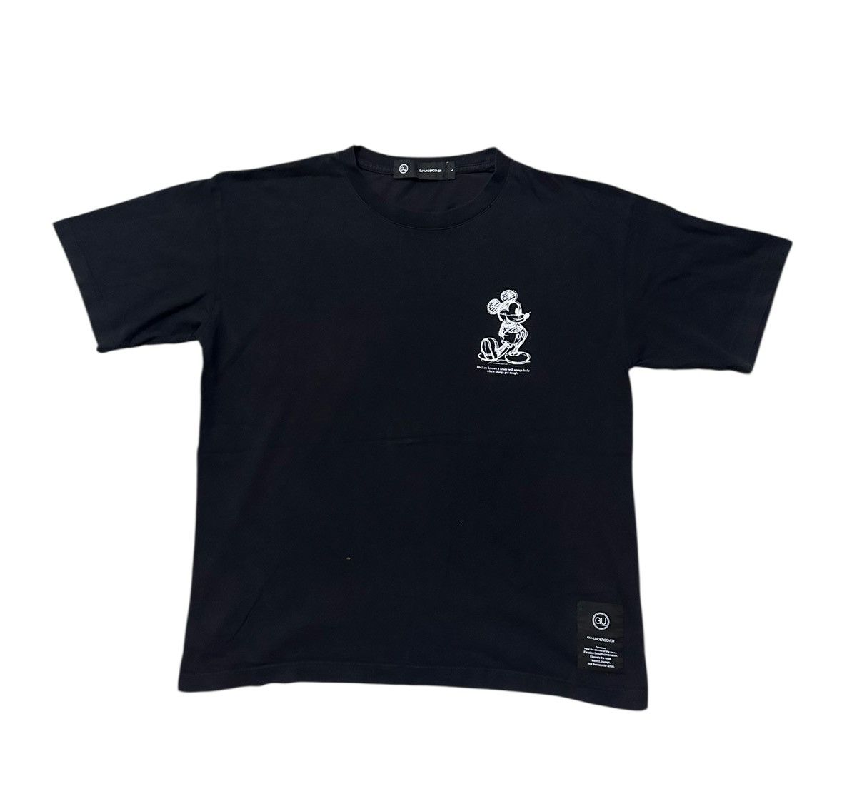 GU × Undercover Gu x Undercover mickey printed tshirt Size US L / EU 52-54 / 3 - 3 Thumbnail