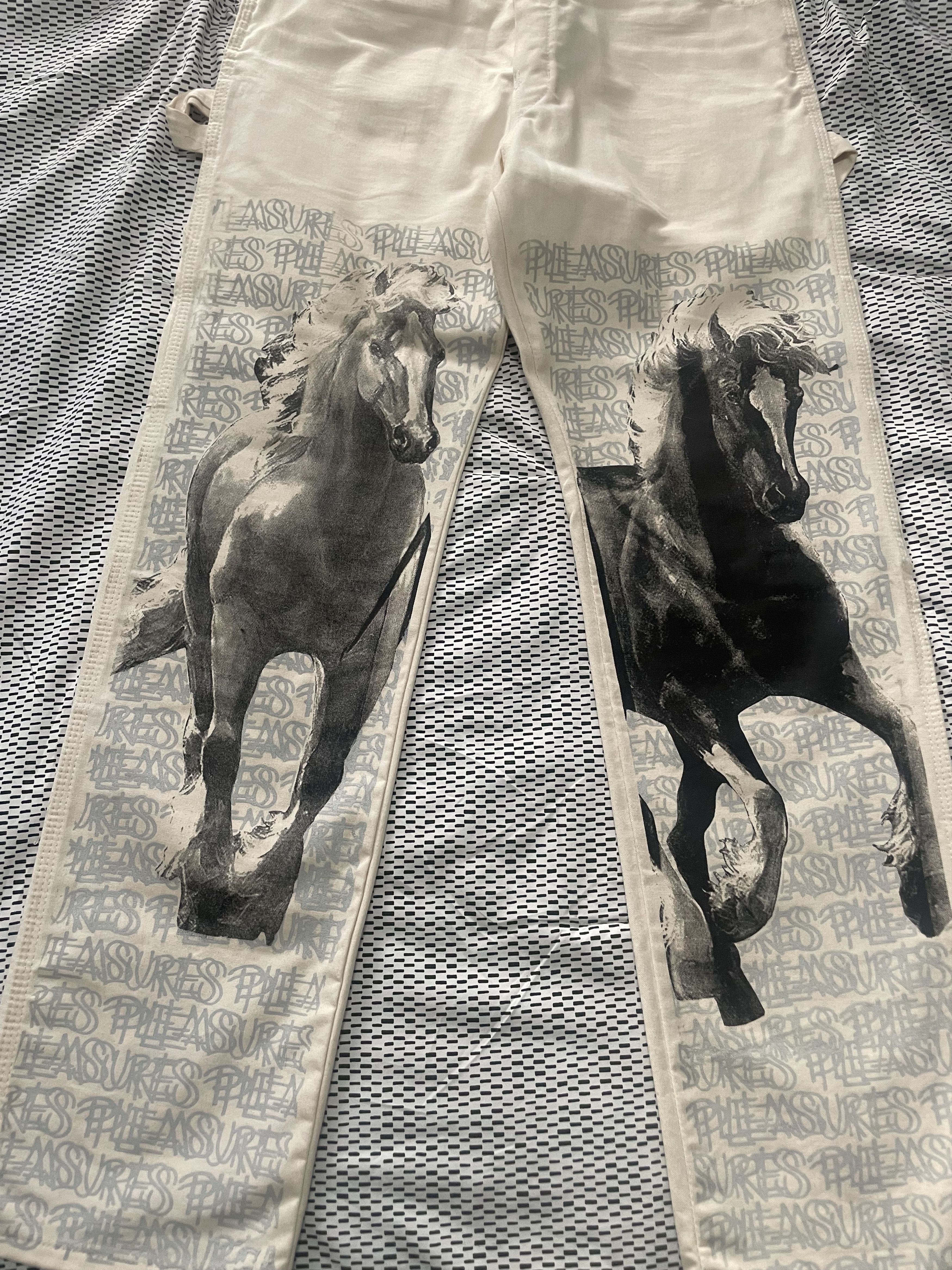 Pleasures Pleasures x Eric Haze Horses pants Size US 32 / EU 48 - 5 Thumbnail