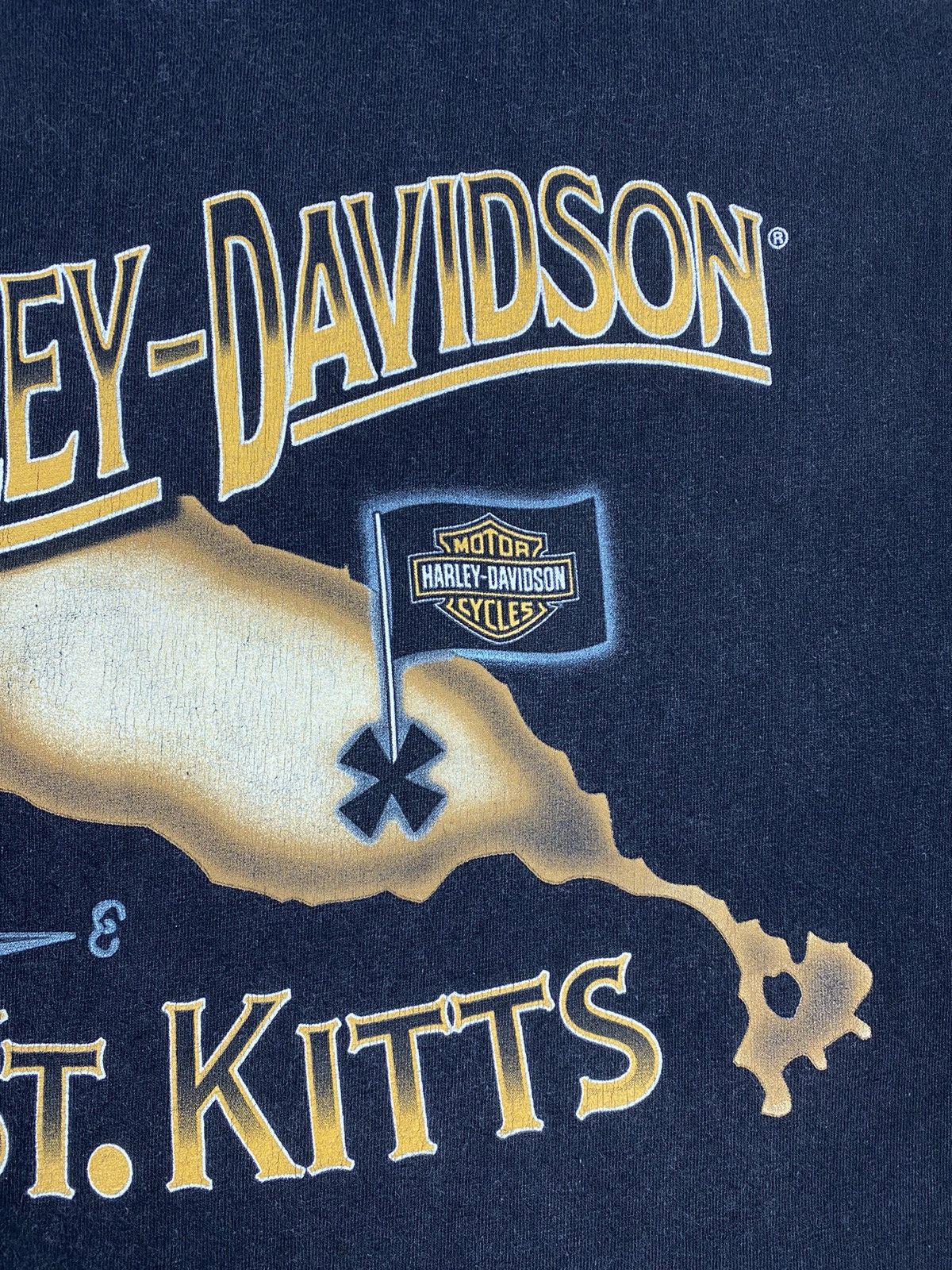 Harley Davidson × Vintage Vintage Harley Davidson Motorcycles St Kitts Graphic Tee Size US XL / EU 56 / 4 - 7 Thumbnail