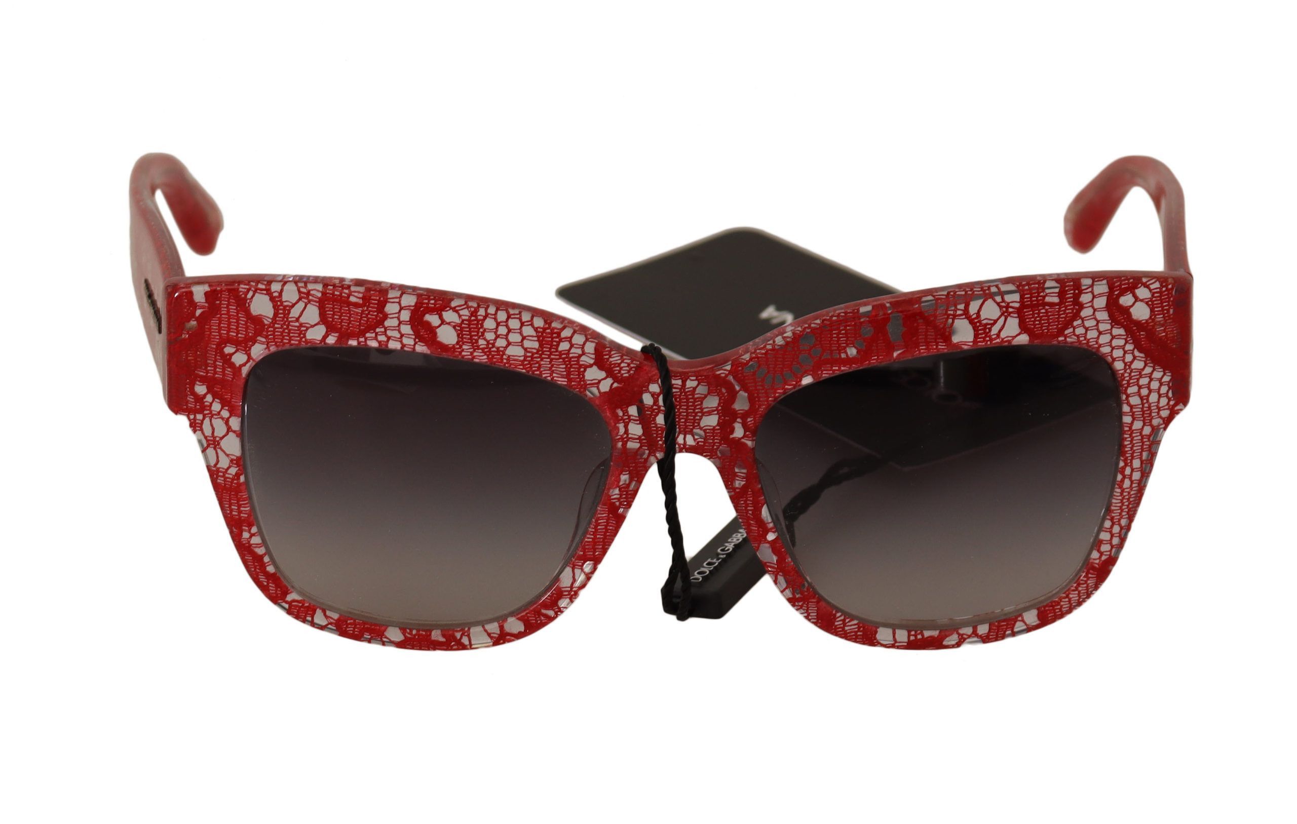 Dolce & Gabbana Elegant Sicilian Lace Insert Women's Sunglasses Size ONE SIZE - 1 Thumbnail