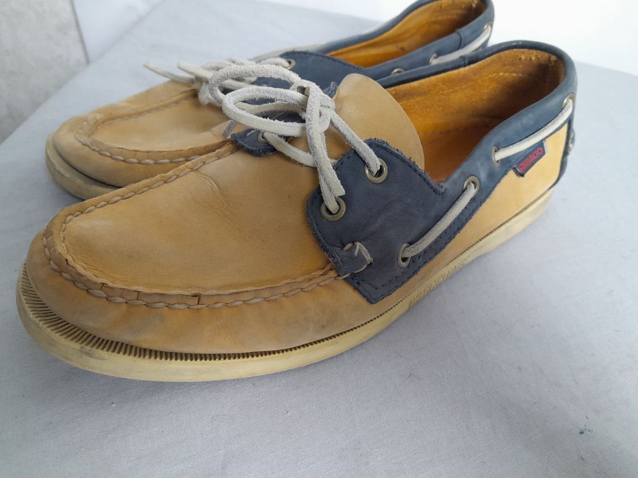 Sebago Sebago Classic Dan Black Grained Leather Penny Loafers Size US 8 / EU 41 - 2 Thumbnail