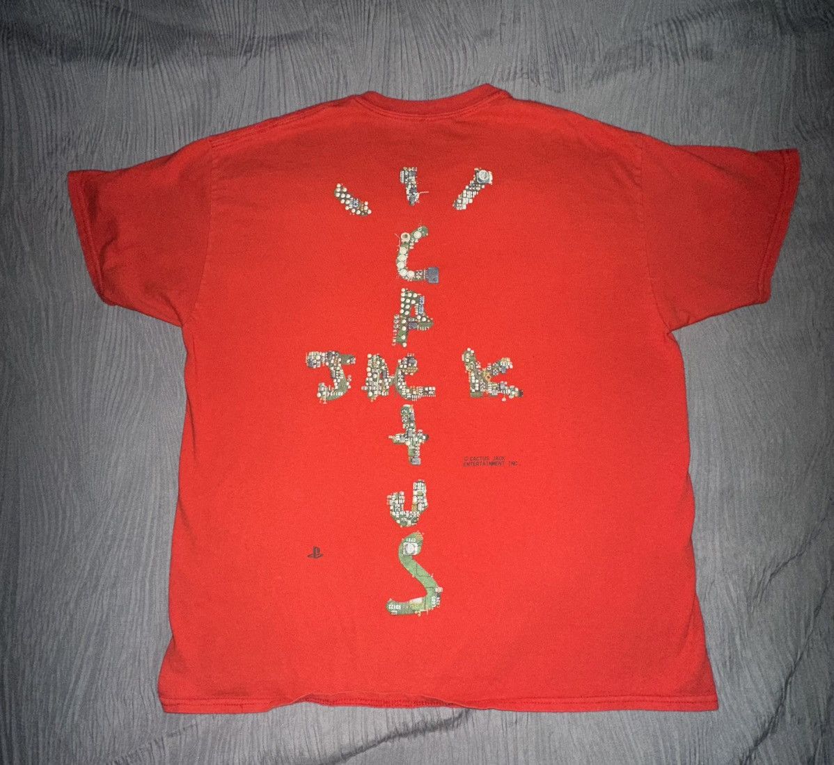 Travis Scott Cactus Jack by Travis Scott Motherboard Logo IV T-Shirt Size US L / EU 52-54 / 3 - 3 Thumbnail