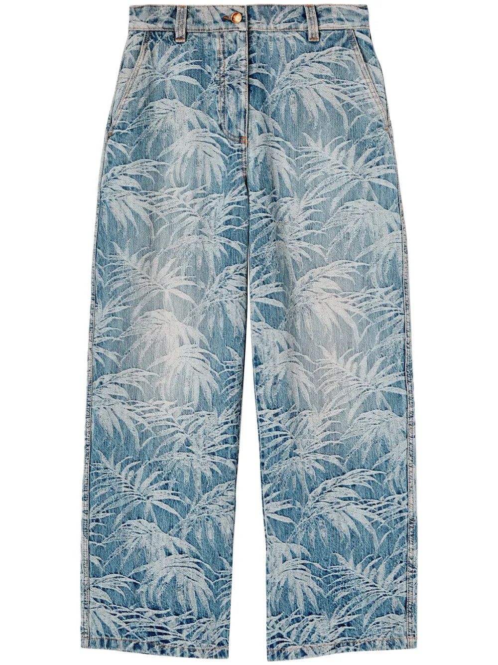 Palm Angels o1y1125 Denim Pant in Blue Size 29" - 1 Thumbnail