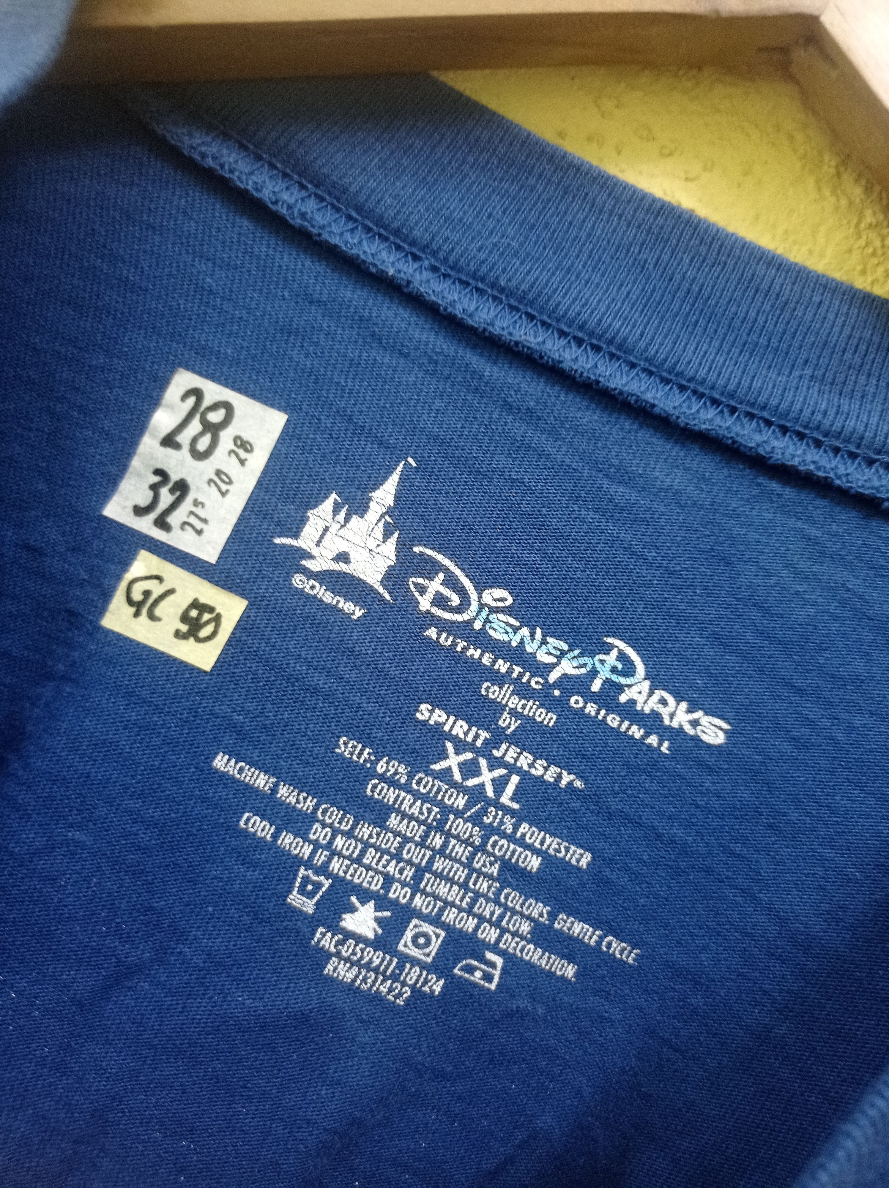Disney Y2k baggy Disney resort by spirit jersey long #GL50 Size US XXL / EU 58 / 5 - 3 Thumbnail