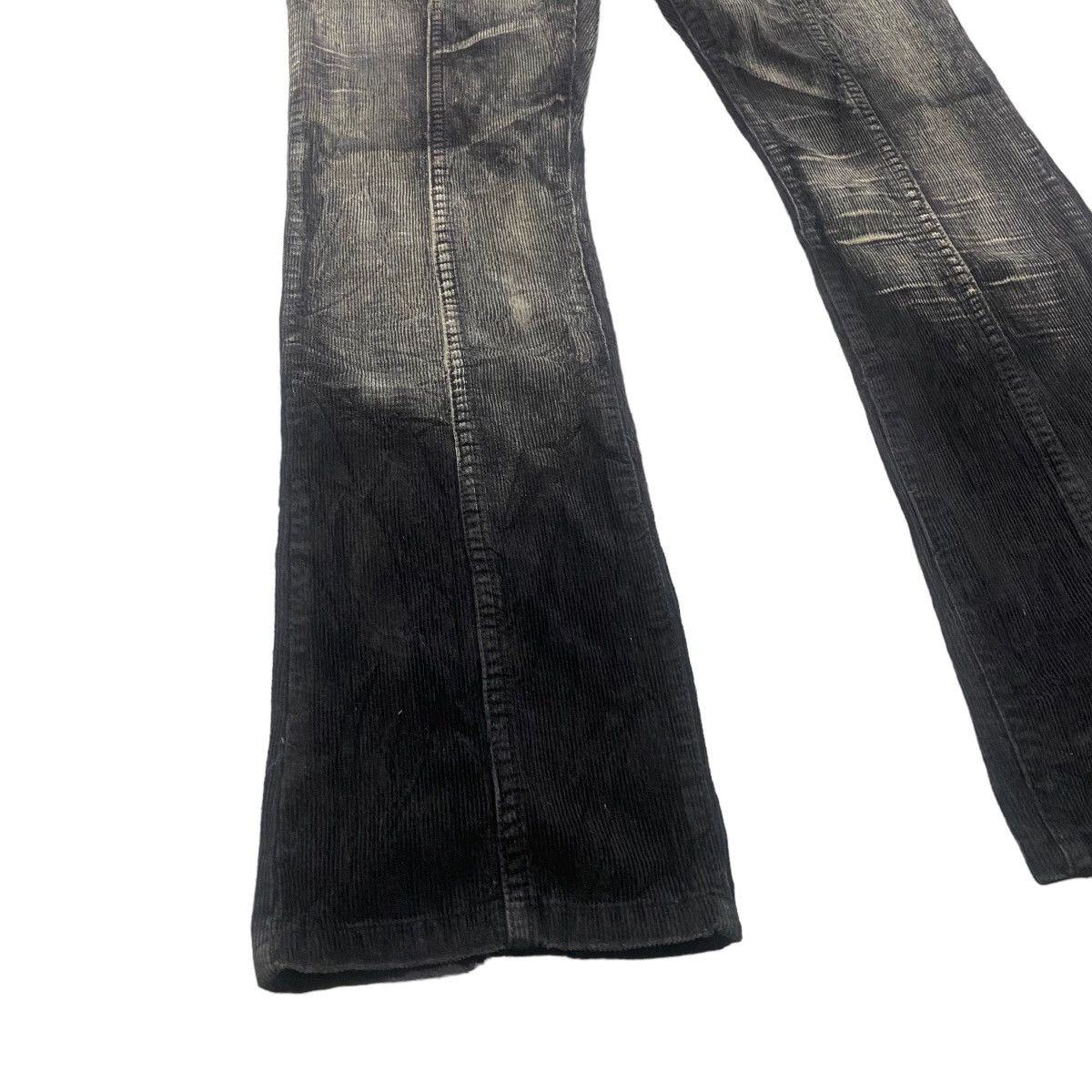LOWBOX Japanese Brand LOWBOX Acid Wash Corduroy Flare Pants Size US 31 - 7 Thumbnail