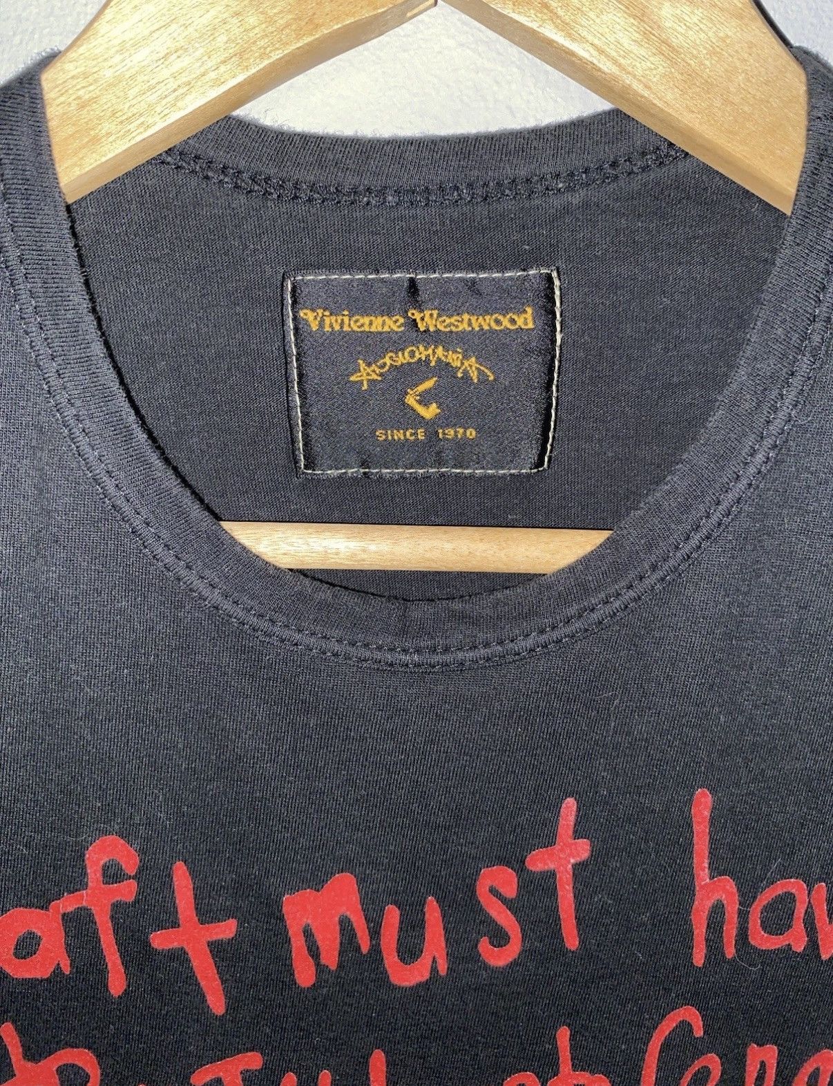 Vivienne Westwood Vivienne Westwood Black T-shirt Size XL / US 12-14 / IT 48-50 - 3 Thumbnail