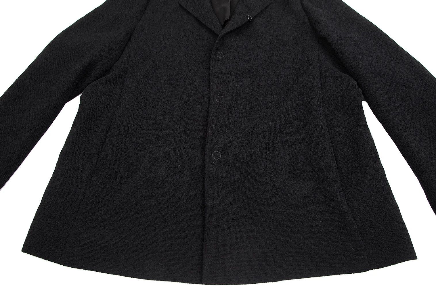 Emporio Armani Black Polyester Snap Button Jacket Size 56 Size US XL / EU 56 / 4 - 10 Thumbnail