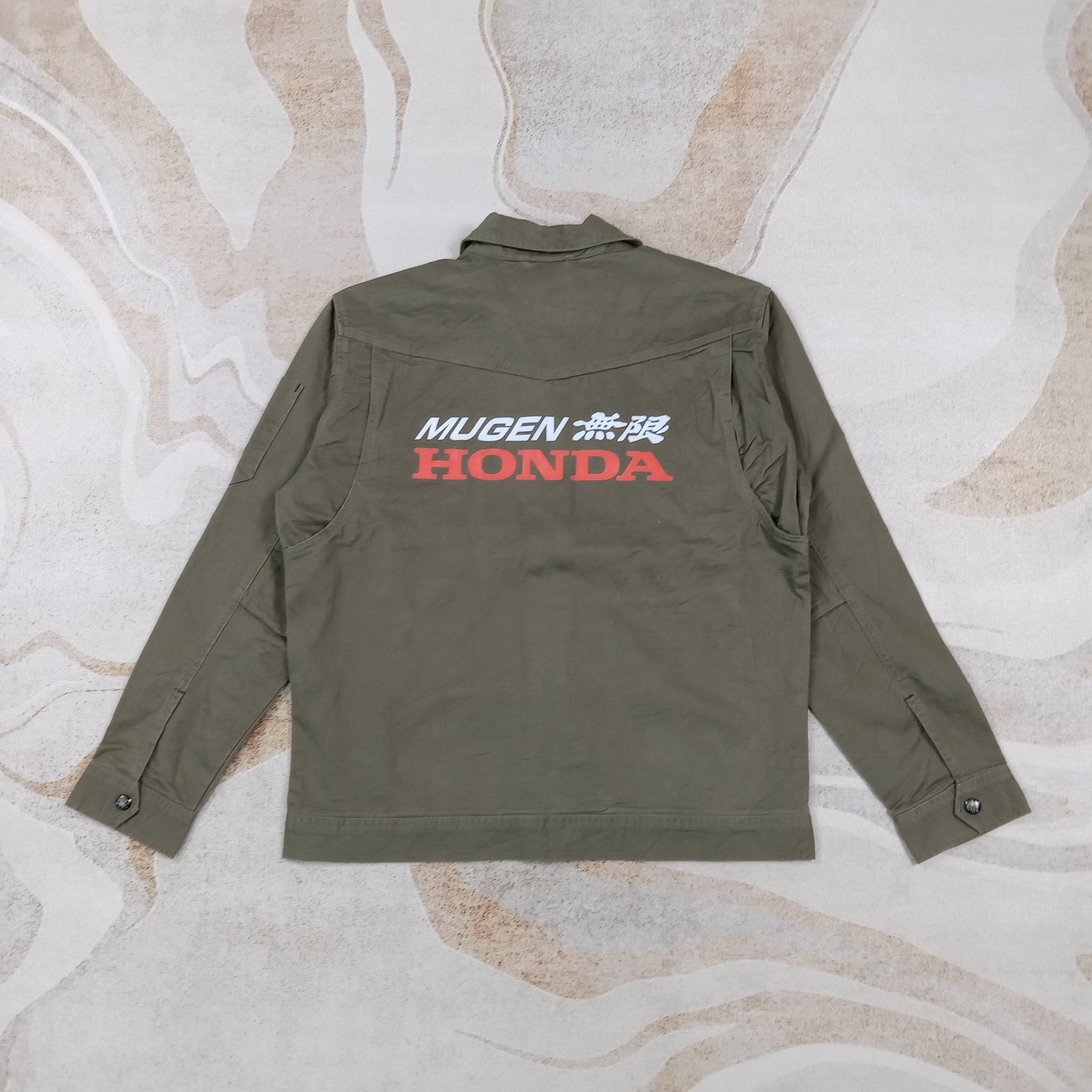 Honda HHonda Mugen Japanese Racing Team Custom Jacket C284N19 Size US M / EU 48-50 / 2 - 1 Thumbnail