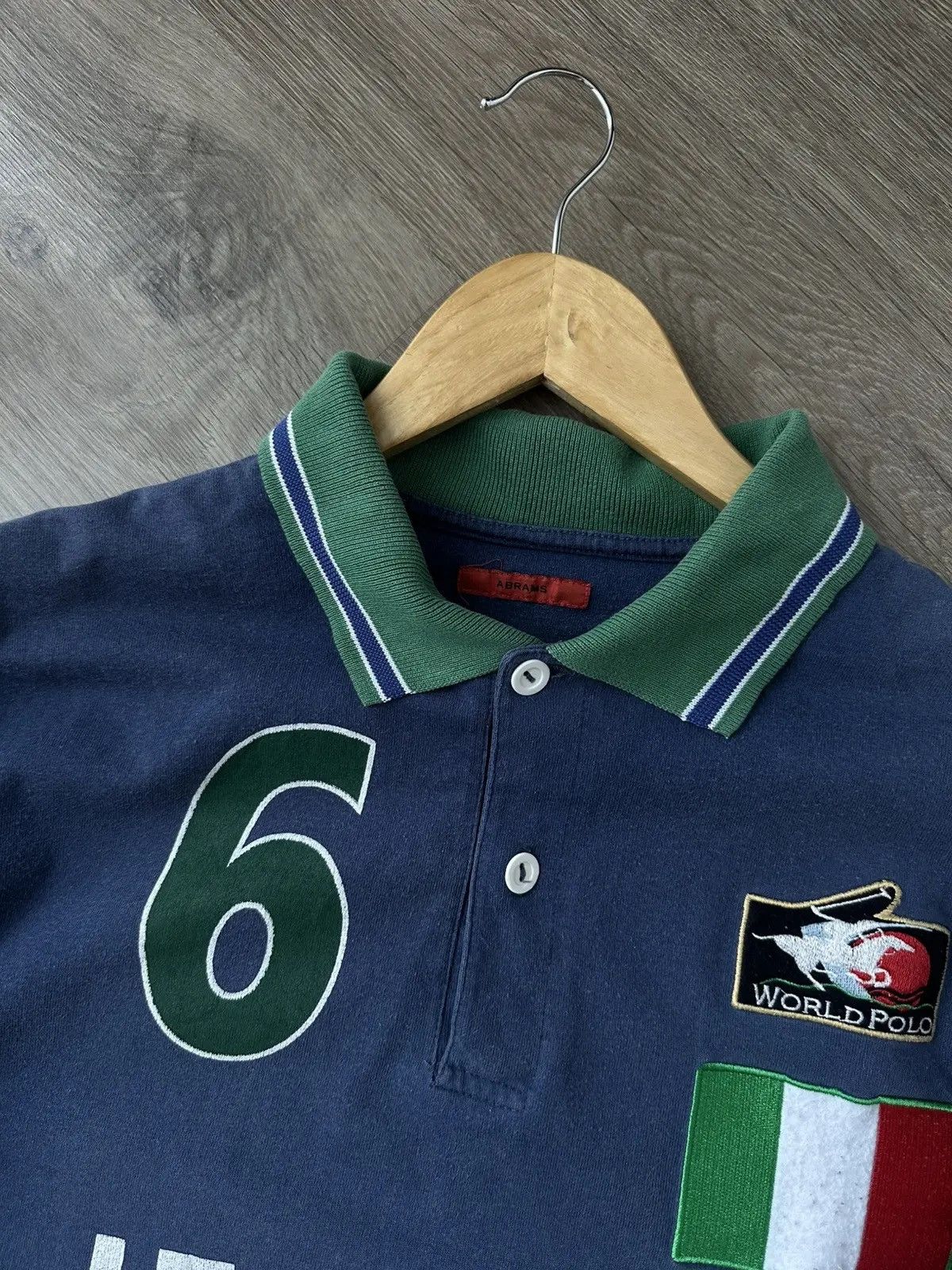 Polo Ralph Lauren Vintage Polo Ralph Lauren Italian 6 Style Polo T-Shirt Size US M / EU 48-50 / 2 - 7 Thumbnail