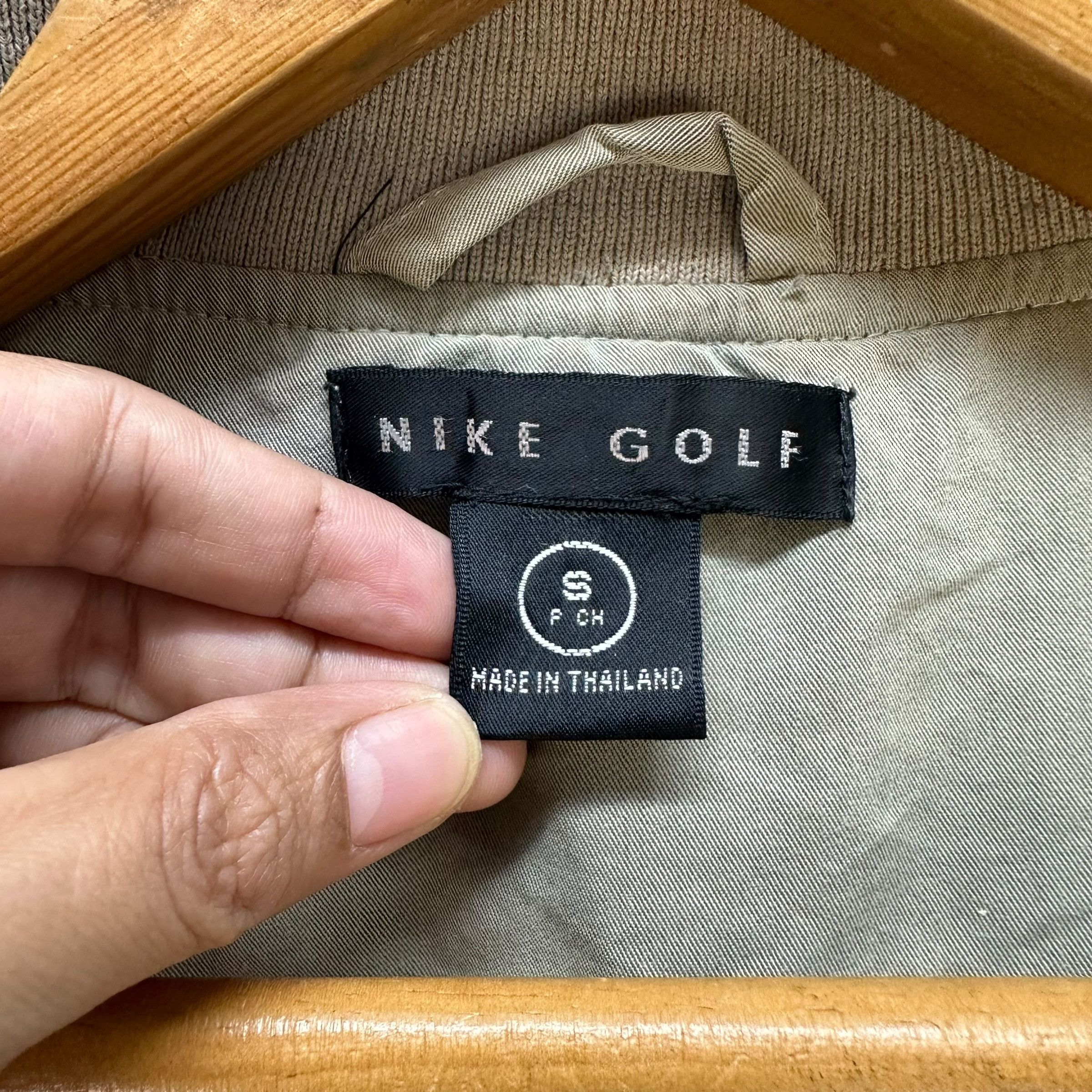 Nike VINTAGE 90's NIKE GOLF BOMBER JACKET #A41-0943 Size US S / EU 44-46 / 1 - 10 Thumbnail