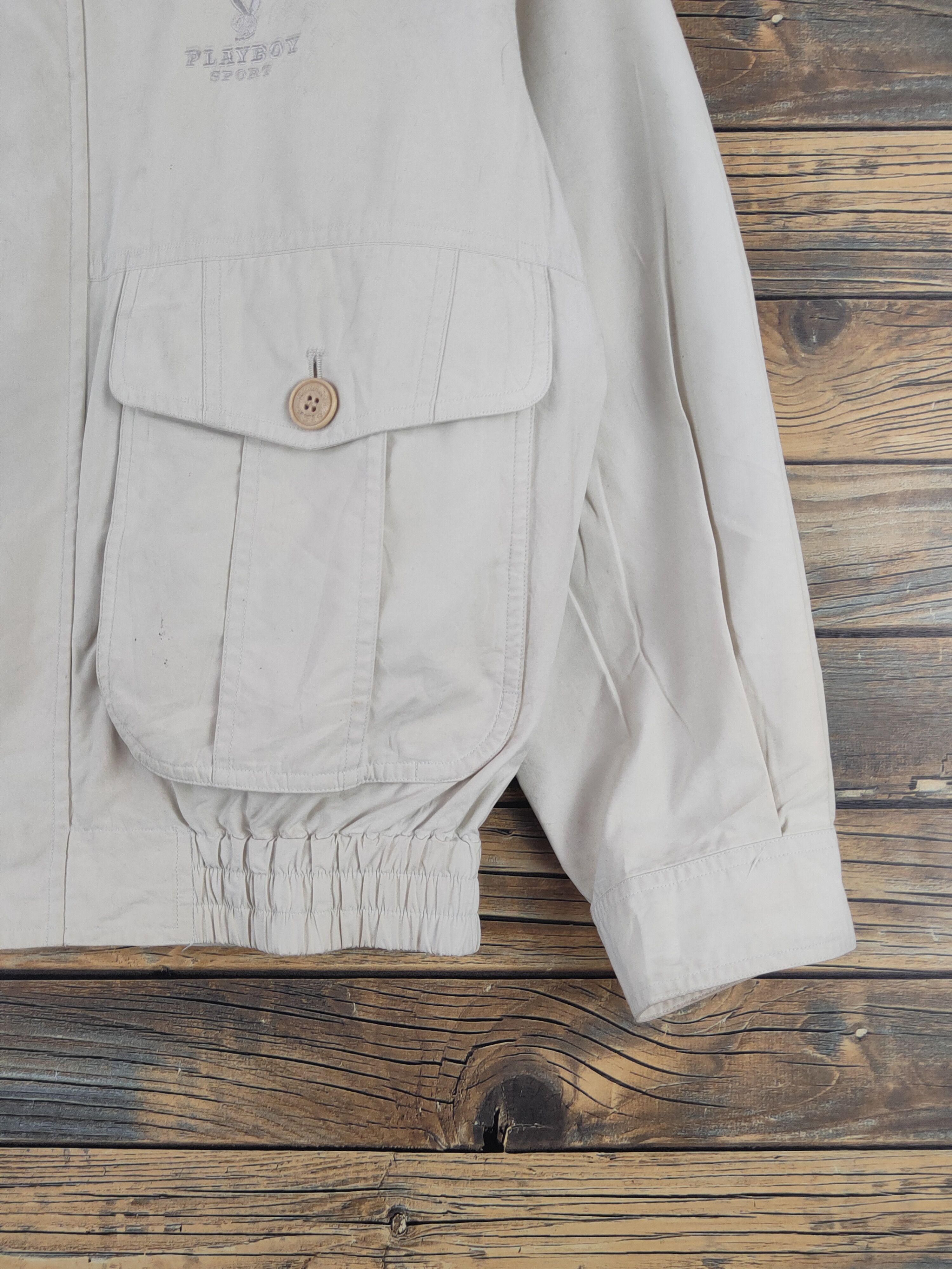 Playboy Playboy vintage Ivory Sportswear Bombers jacket #W2250 Size US S / EU 44-46 / 1 - 7 Thumbnail