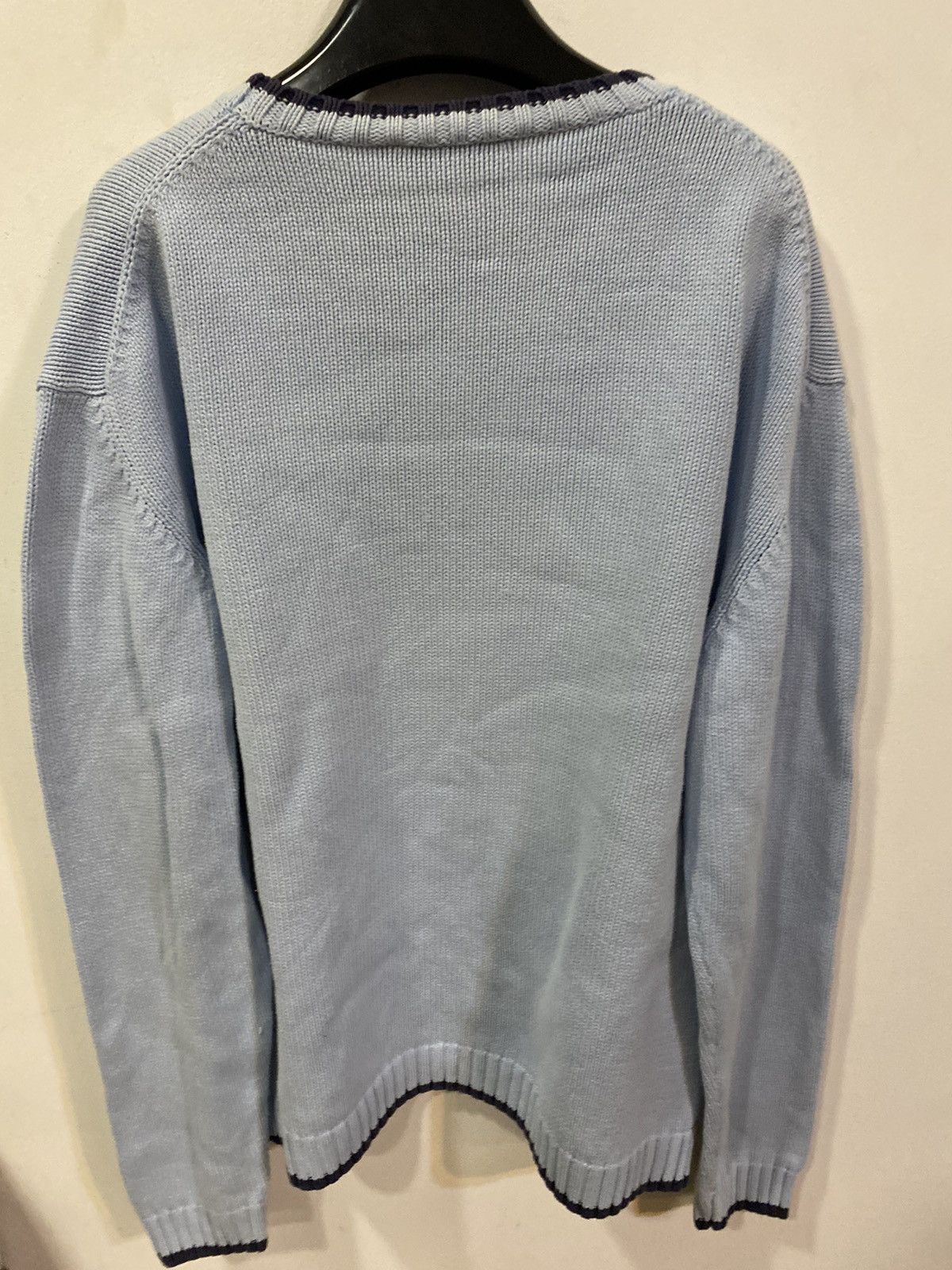 Yves Saint Laurent Blue YSL Sweater Knit Size US L / EU 52-54 / 3 - 9 Thumbnail