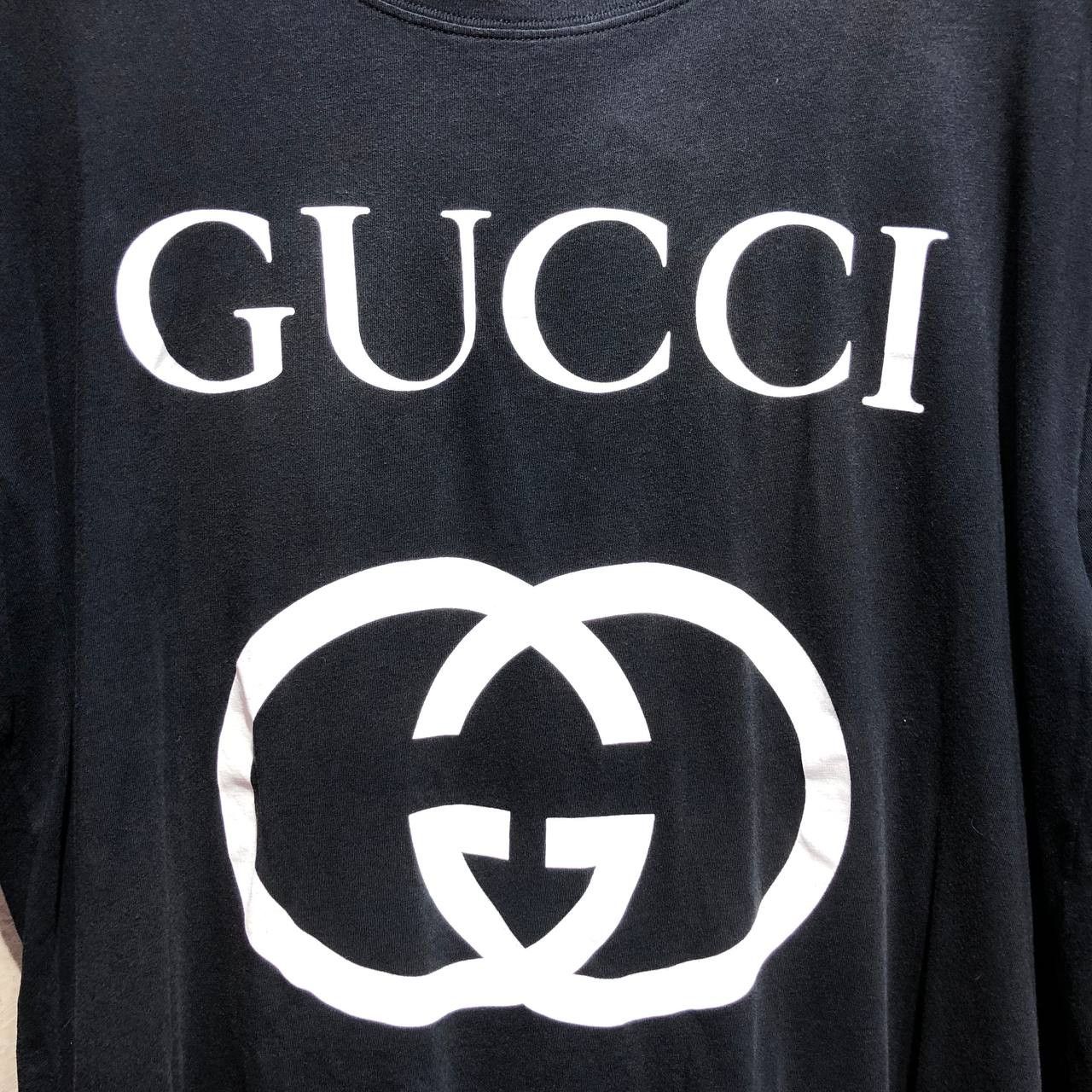 Gucci Gucci GG logo interlocking tee Size US L / EU 52-54 / 3 - 2 Thumbnail