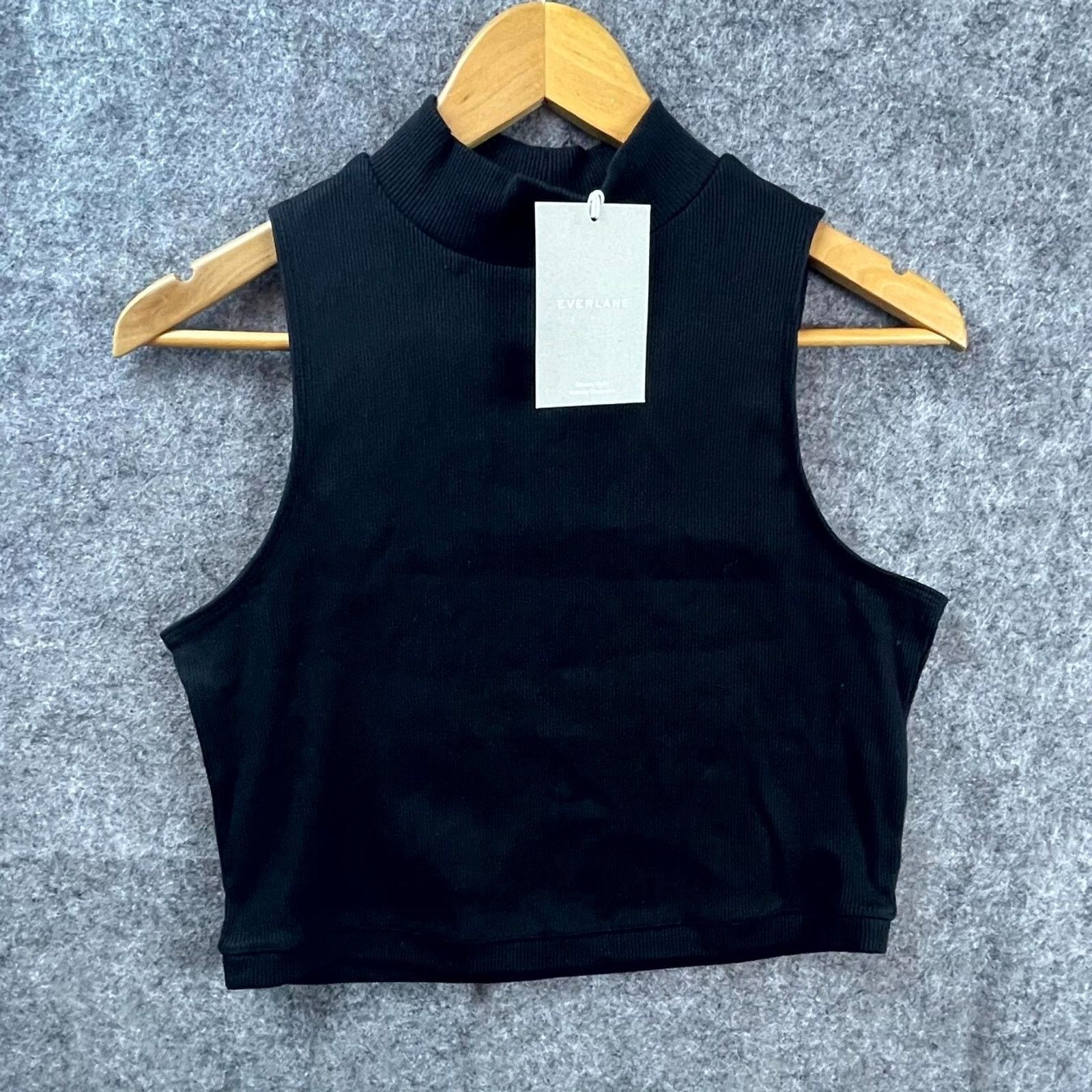 Everlane Everlane Sweater Vest Women Med Black Organic Layer Neutral Size M / US 6-8 / IT 42-44 - 1 Thumbnail