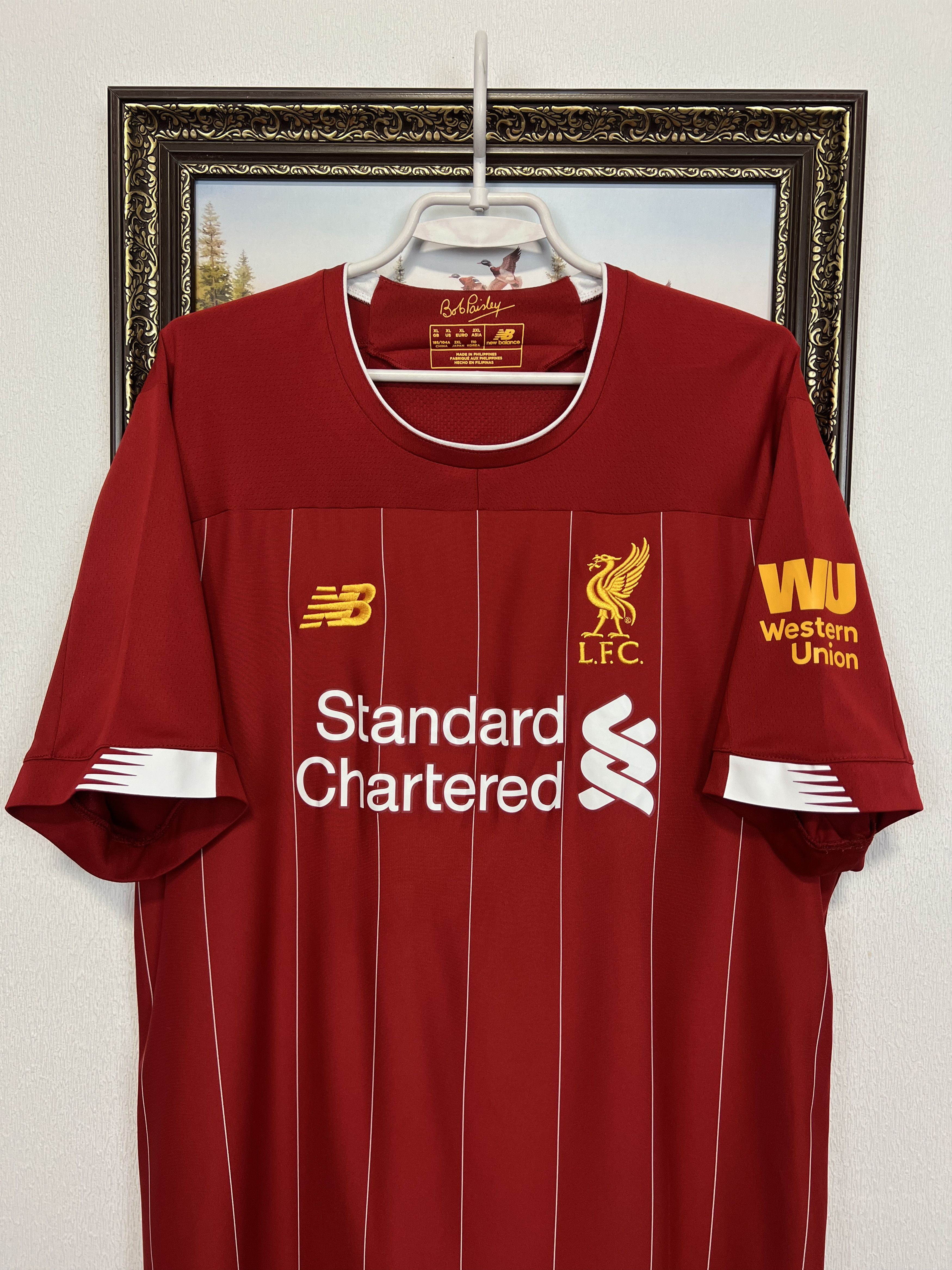 New Balance Liverpool Home football shirt Soccer #21 Chamberlain Jersey Size US XL / EU 56 / 4 - 2 Thumbnail