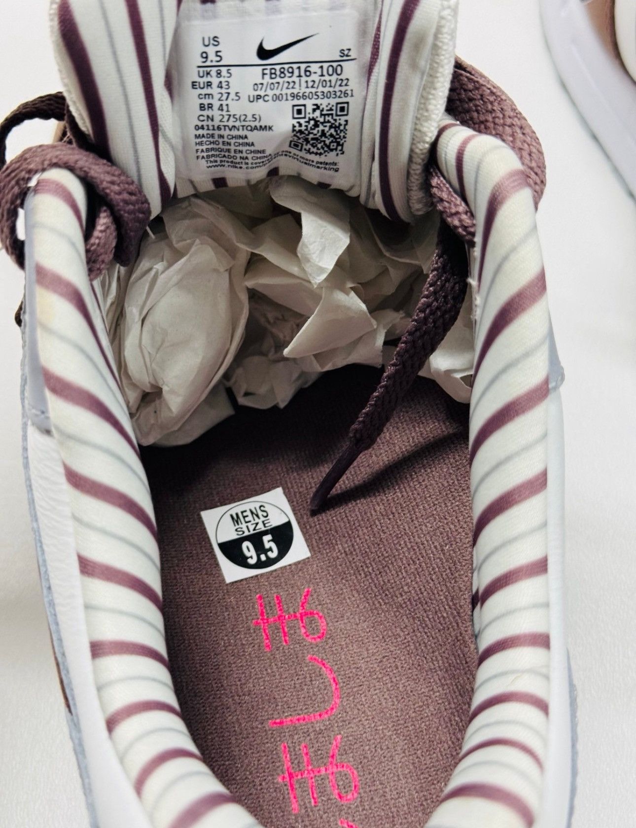 Nike Nike Air Max 1 Premium Shima Shima Summit White Brown Size US 9.5 / EU 42-43 - 6 Thumbnail