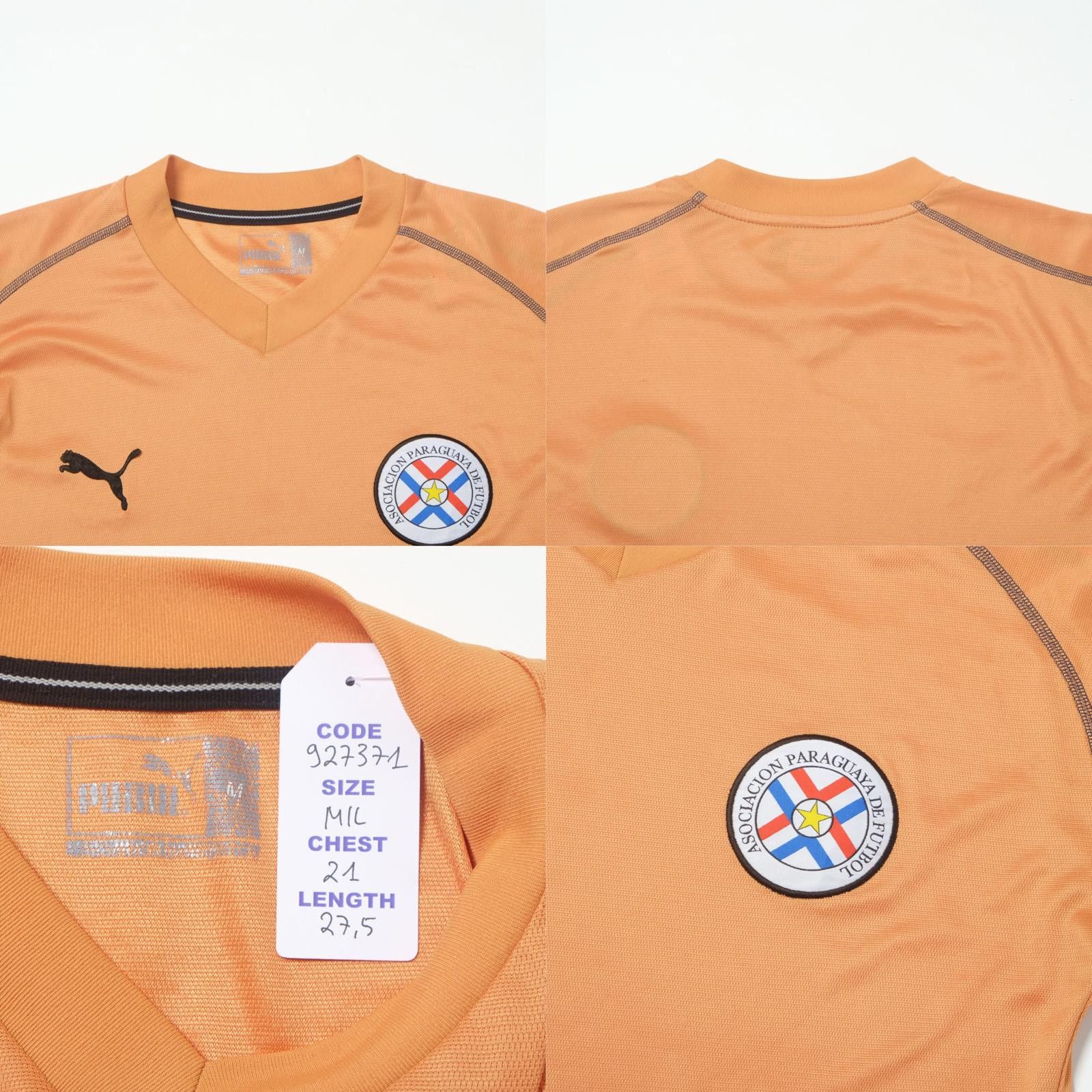 Puma 2002 Paraguay Training Shirt (M/L) Size US M / EU 48-50 / 2 - 4 Thumbnail