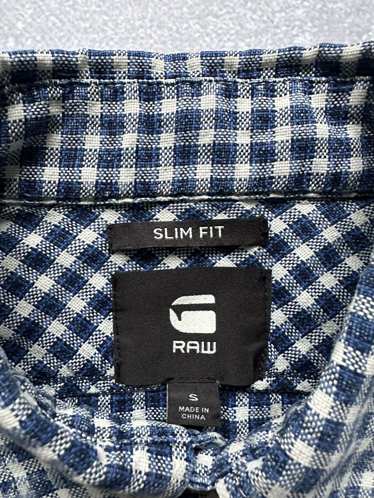 G-Star × Vintage Shirts Button Up G-star RAW size S Blue Size US S / EU 44-46 / 1 - 5 Thumbnail