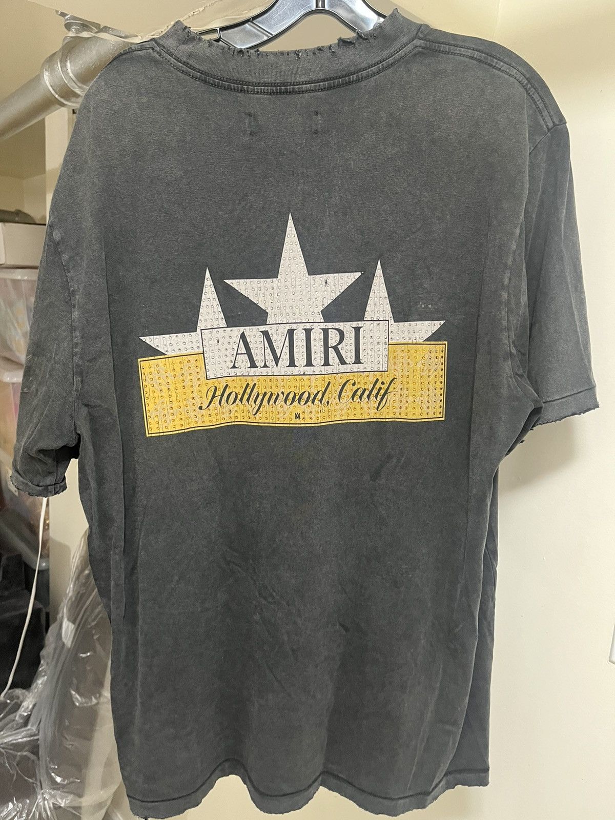 Amiri Amiri Vintage Crystal Star Tee Sz L Size US L / EU 52-54 / 3 - 7 Thumbnail