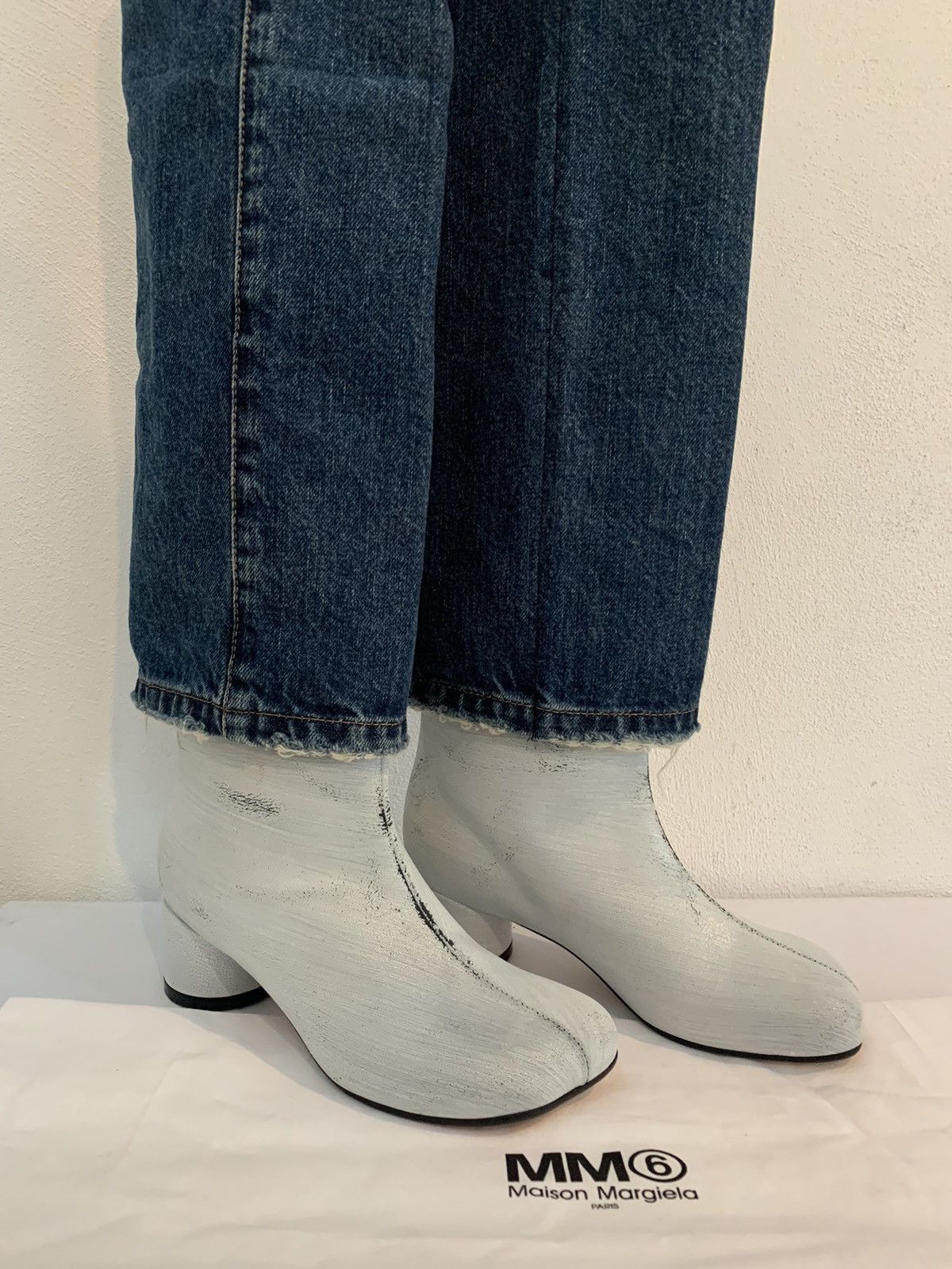 Maison Margiela Margiela Denim Boots Size US 6 / IT 36 - 10 Thumbnail