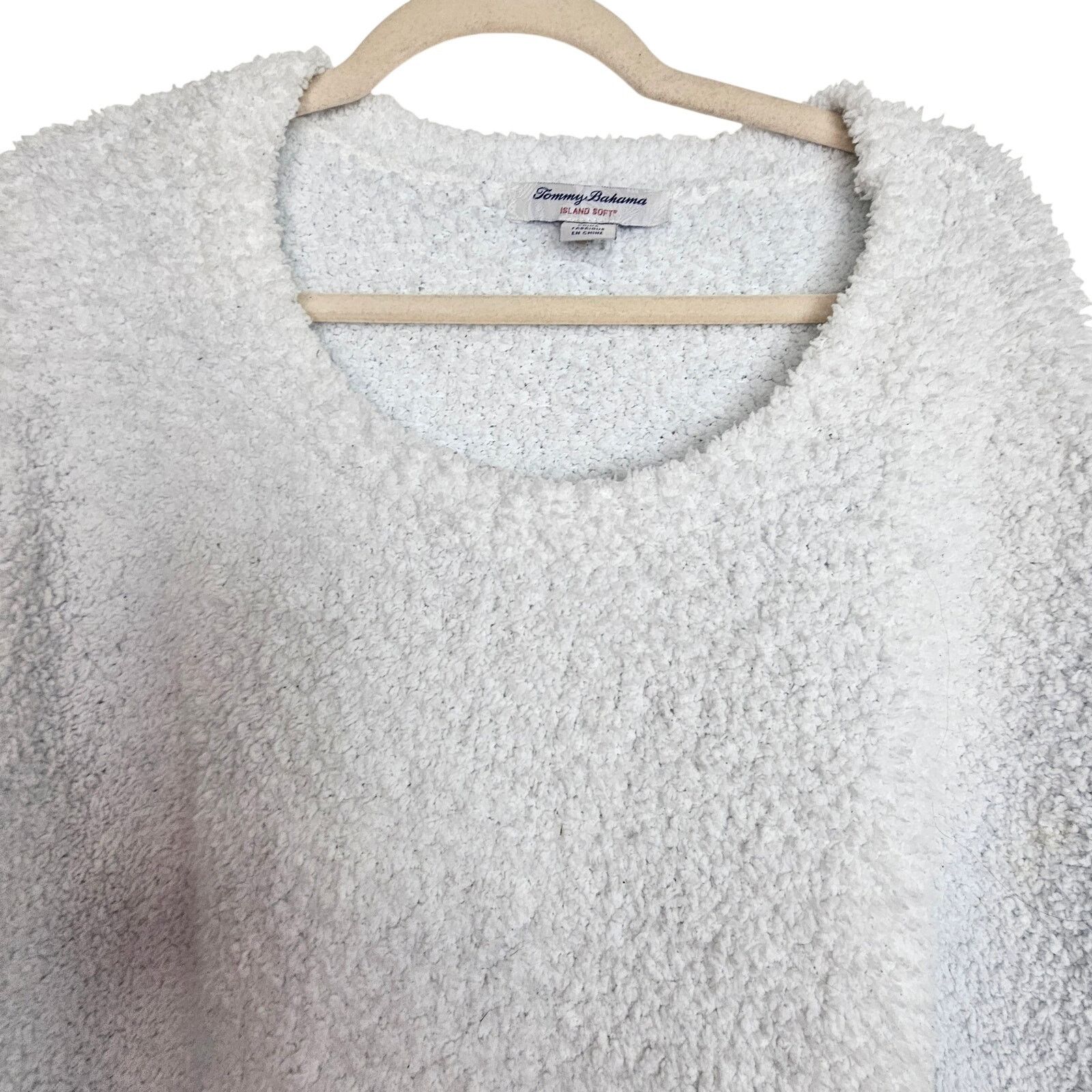 Tommy Bahama Tommy Bahama Island Soft Womens Fluffy Pullover Sweater Sz L Size L / US 10 / IT 46 - 2 Thumbnail