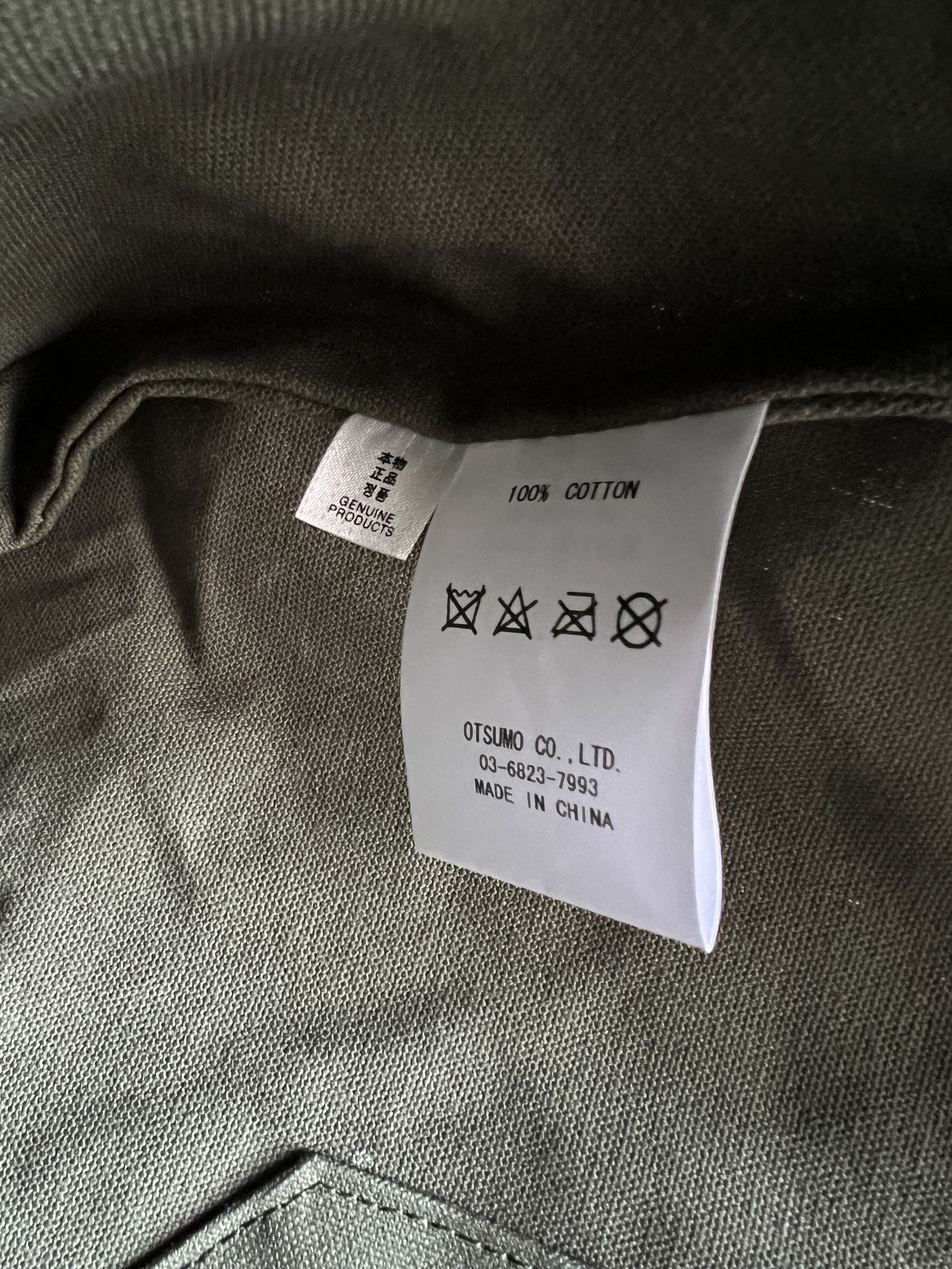 Human Made Human Made Large Carpenters Tote Bag in Olive Green Size ONE SIZE - 7 Thumbnail