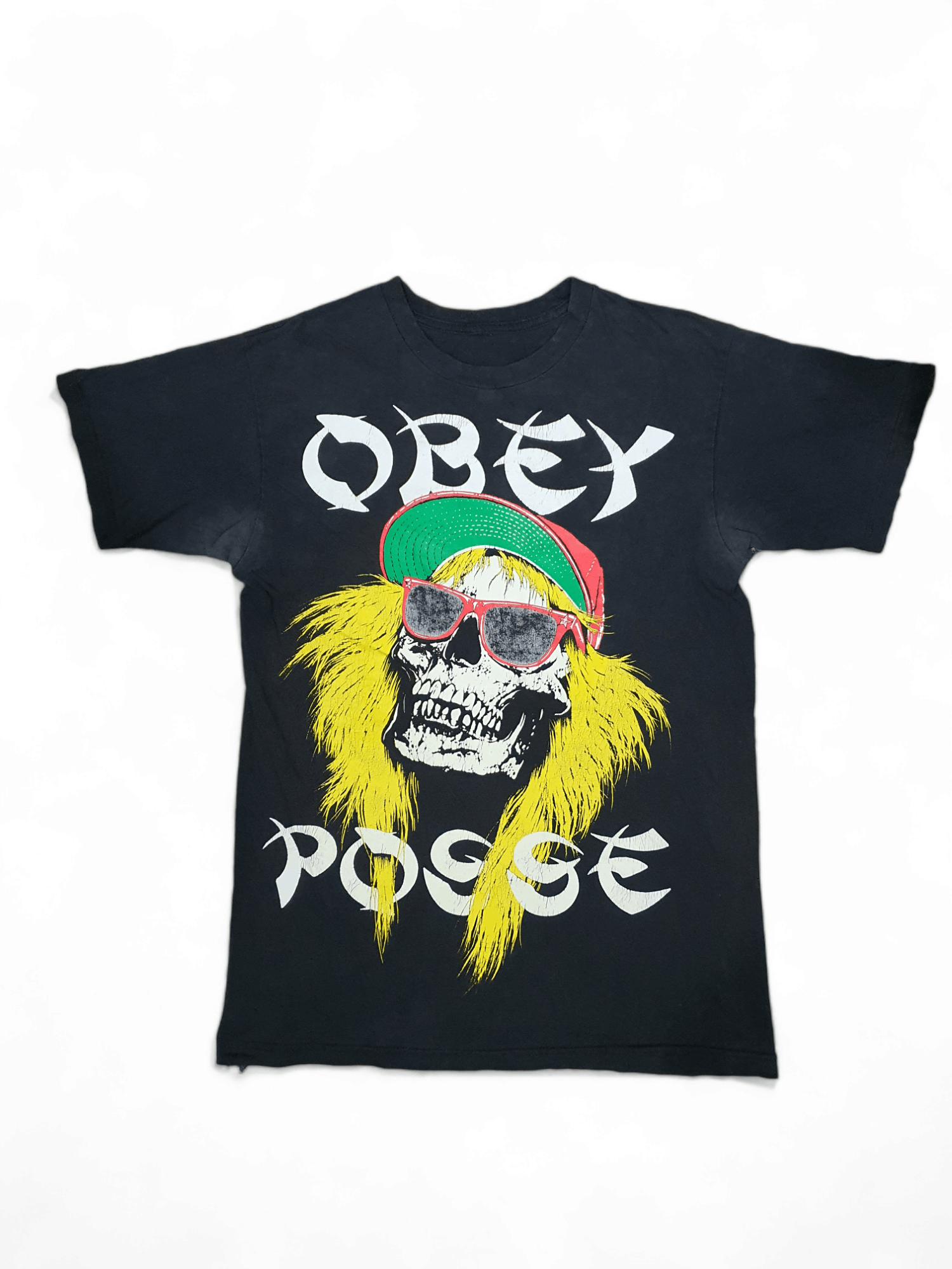 14th Addiction Obey Posse graphic t-shirt featuring a skull design Size US M / EU 48-50 / 2 - 1 Thumbnail