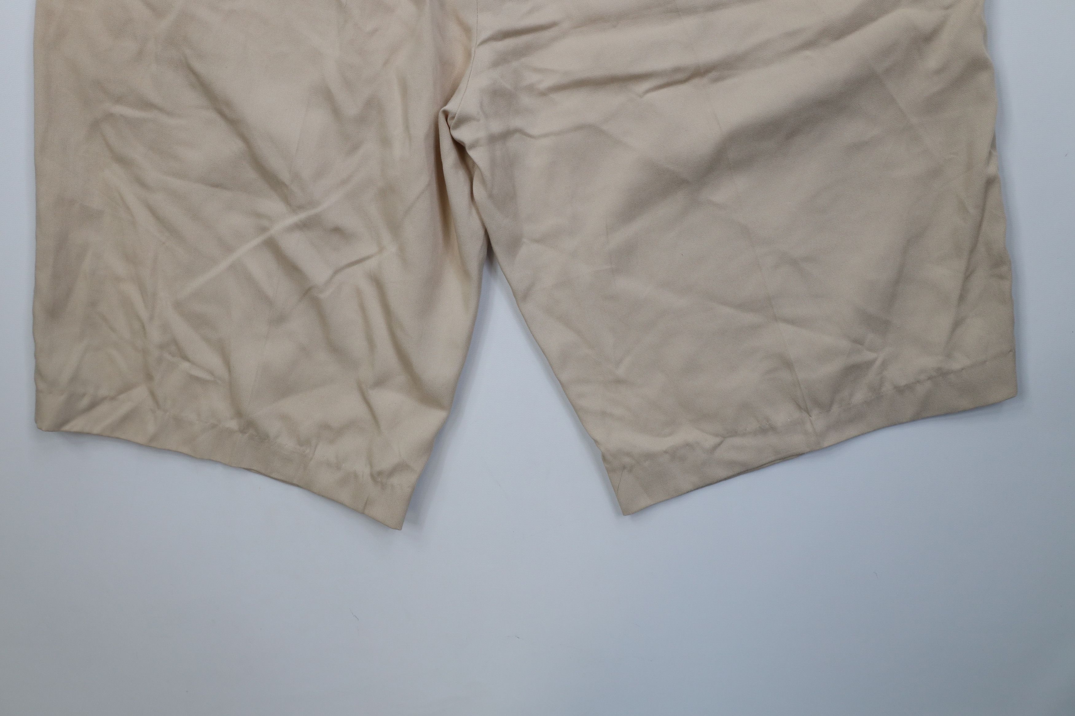 Vintage Deadstock Vintage 90s Streetwear Gabardine Chino Shorts USA Size US 38 / EU 54 - 13 Thumbnail