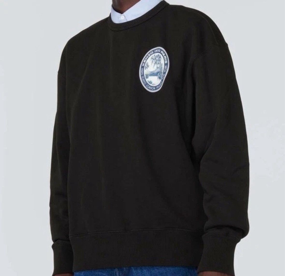 Kenzo KENZO Tiger Cotton-Jersey Sweatshirt Size US S / EU 44-46 / 1 - 4 Thumbnail