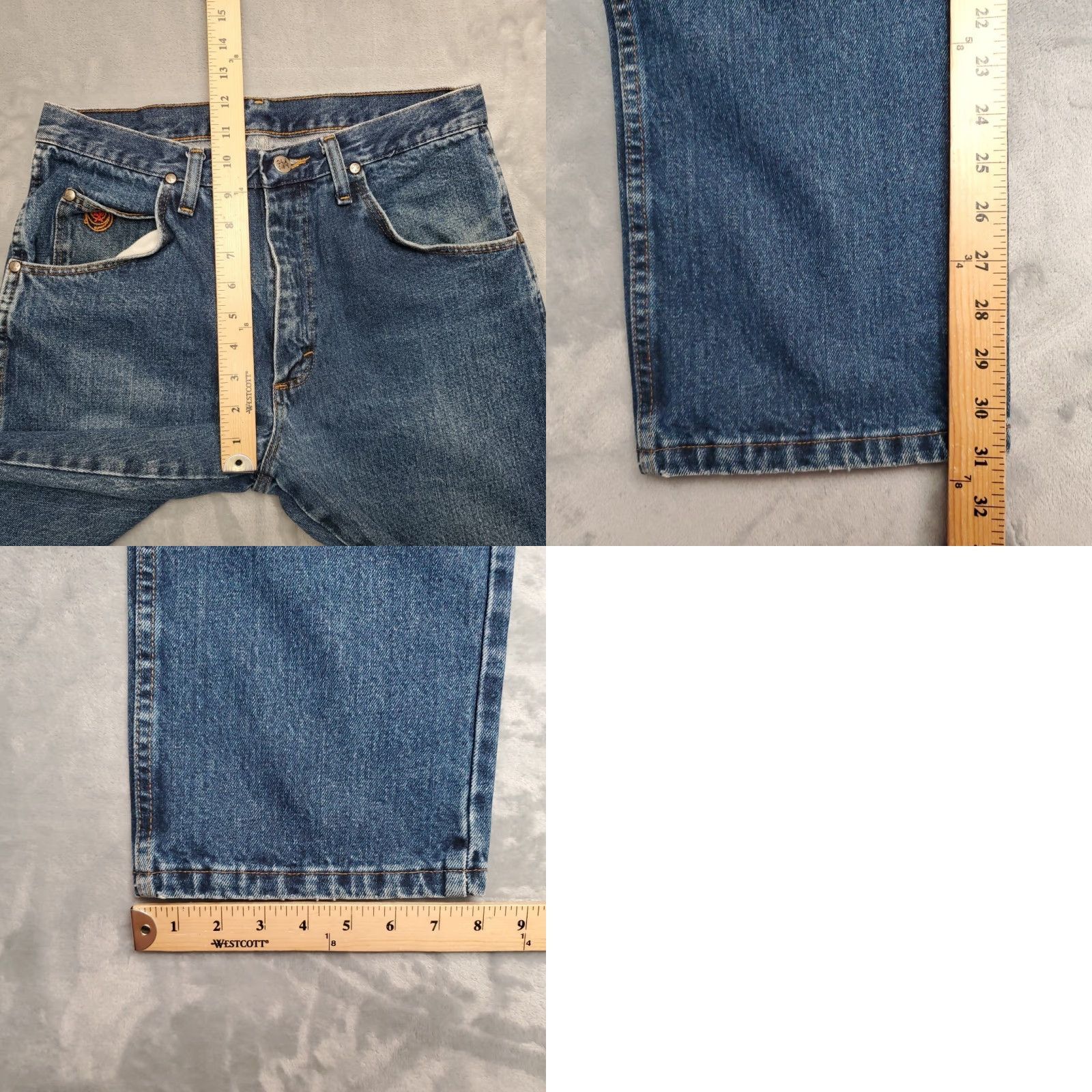 Wrangler VINTAGE Wrangler 20X Jeans Mens 31x32 Blue Twenty X Western Rodeo Western Cowboy Classic jeans Mens 31 Blue 20X Size US 31 - 8 Thumbnail