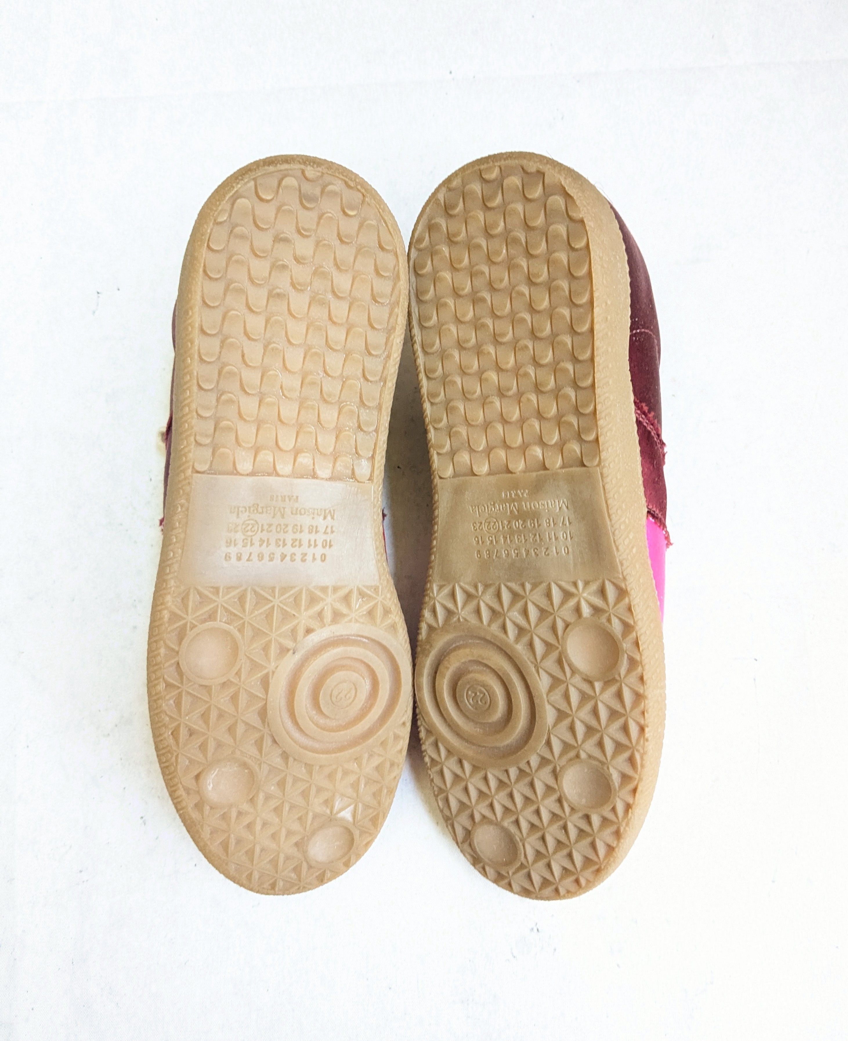 Maison Margiela Maison Margiela Replica GAT Pink Burgundy Satin 8 38 Gum Size US 8 / IT 38 - 14 Thumbnail