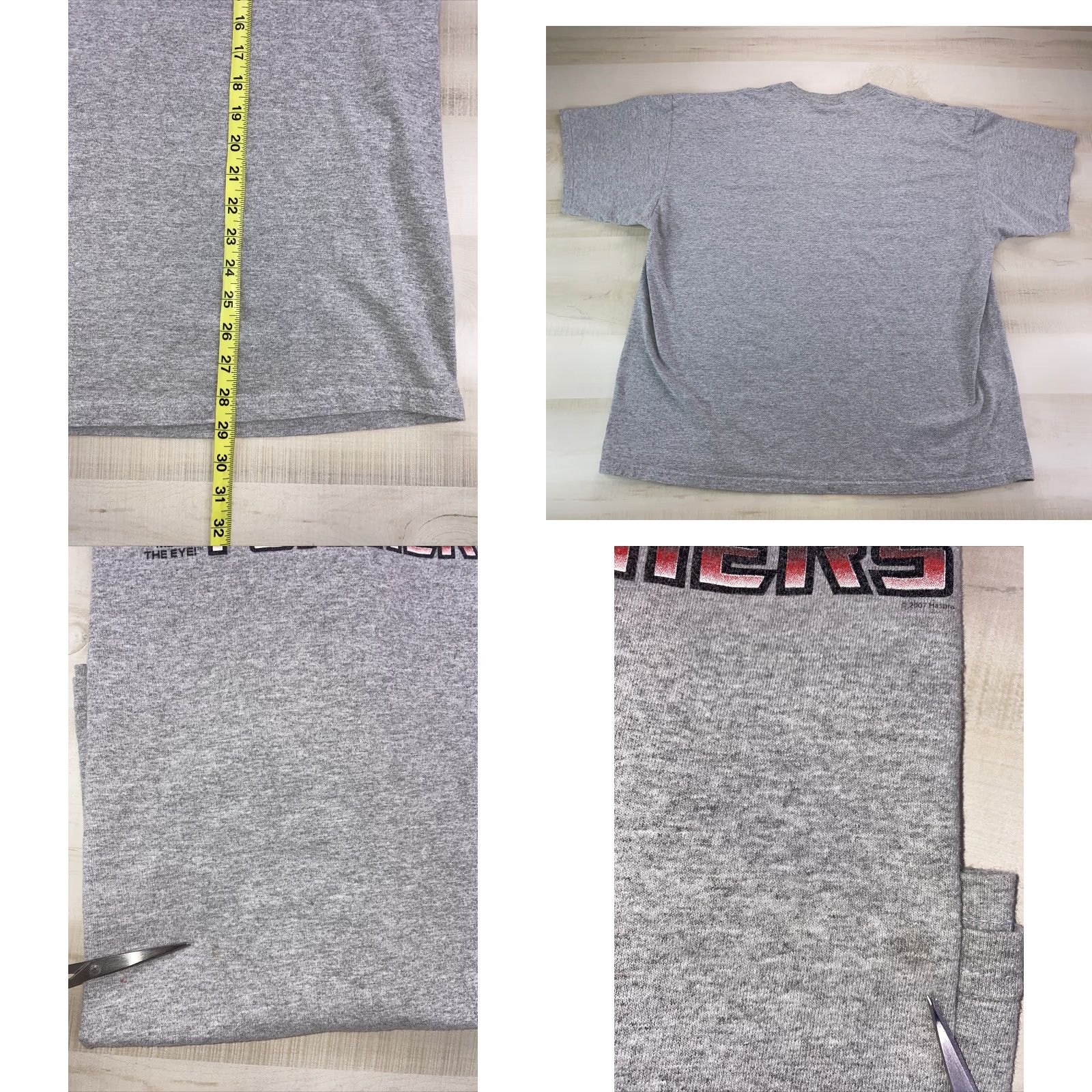 Vintage VINTAGE Transformers Steve & Barry’s T-Shirt Gray 2XL Graphic Men 90s Classic Movies Crew Neck Short Sleeve Size US XXL / EU 58 / 5 - 8 Thumbnail