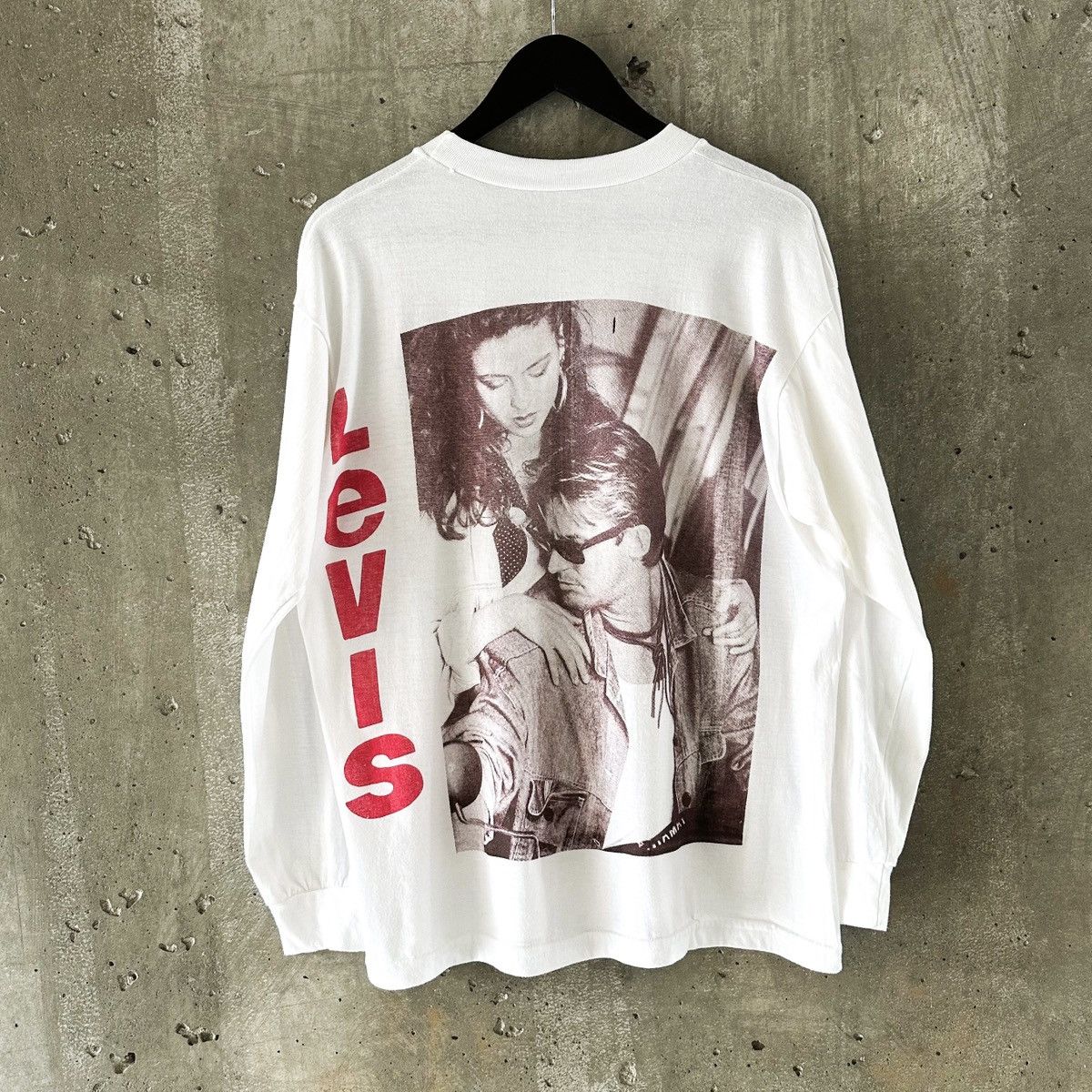 Vintage 90’s Levi’s “A Loose Interpretation” Long Sleeve Shirt Size US M / EU 48-50 / 2 - 2 Thumbnail