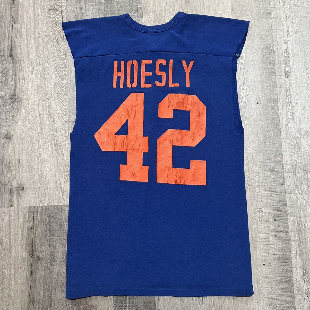 Russell Athletic × Vintage VTG 70s University Of Wisconsin Platteville Pioneers Jersey Size US M / EU 48-50 / 2 - 3 Thumbnail