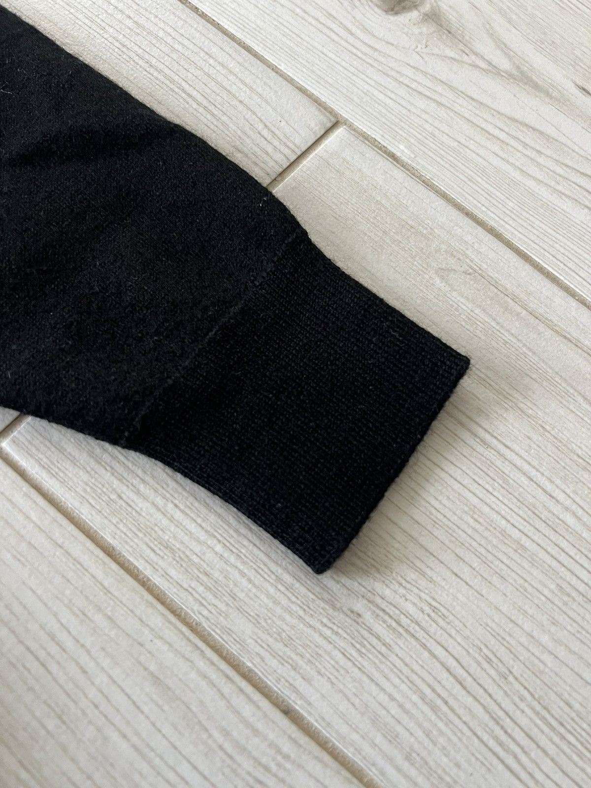Boggi Boggi Milano Men’s Black Wool Crewneck Jumper Medium Size US M / EU 48-50 / 2 - 11 Thumbnail