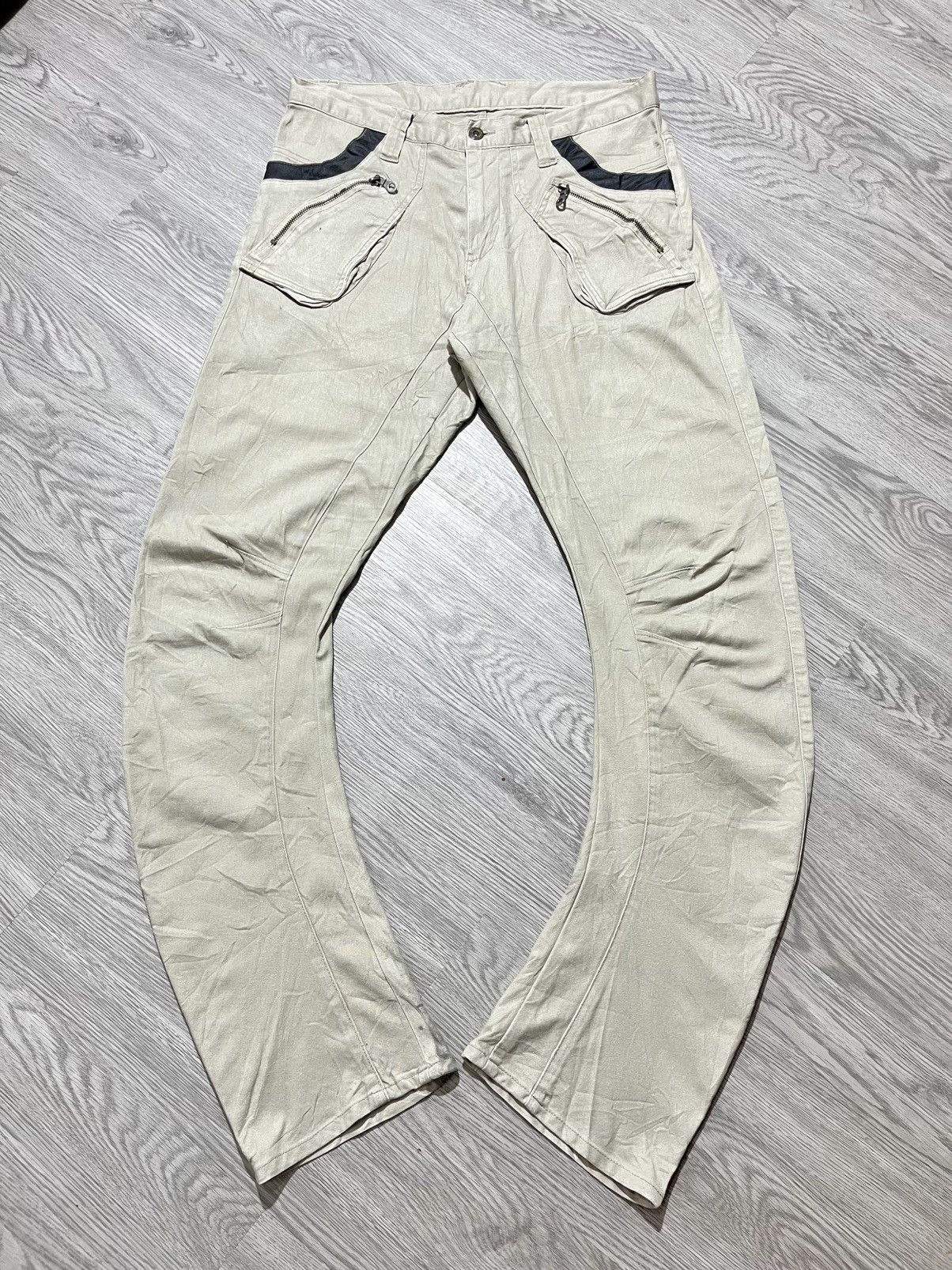 PPFM 2000s PPFM J Cut Curve Off Punk Lgb Style Pants Y2k Size US 33 - 1 Thumbnail