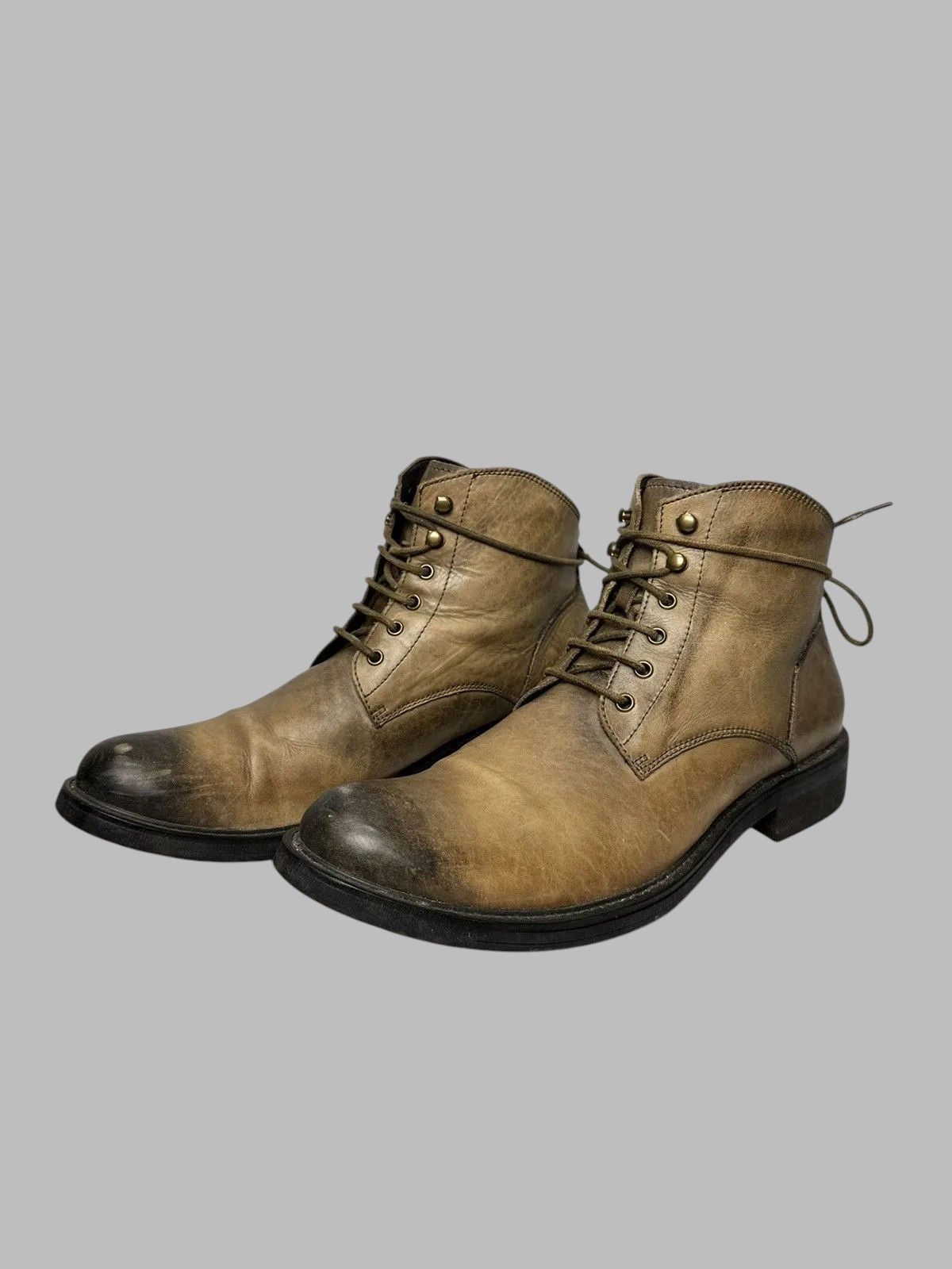 If Six Was Nine Rare Handmade AS 98 Guidi Style Italian Leather Boots Size US 9 / EU 42 - 4 Thumbnail