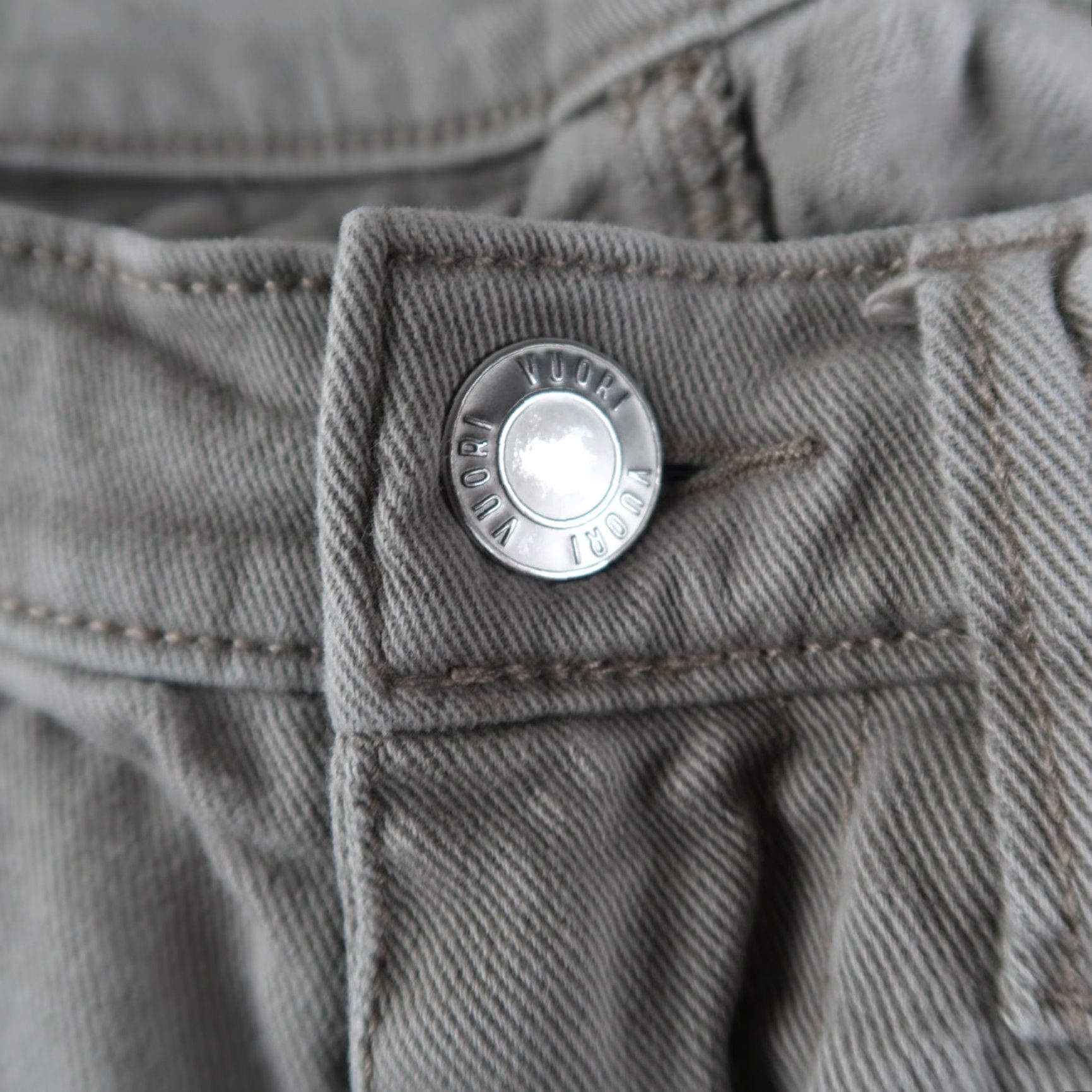 Vuori Vuori Men’s Benton Stretch Twill 5-Pocket Pants Gray Regular Size 30x31.75 Sports Athleisure 5 Pockets Jean Style Mens Size US 30 / EU 46 - 4 Thumbnail