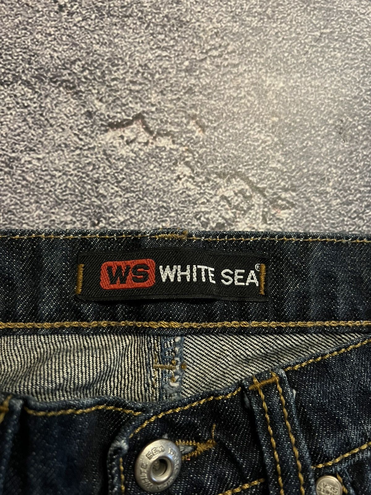 Vintage Japanese Grunge Heavyweight — Distressed Archive Slim Jeans Size US 32 / EU 48 - 5 Thumbnail
