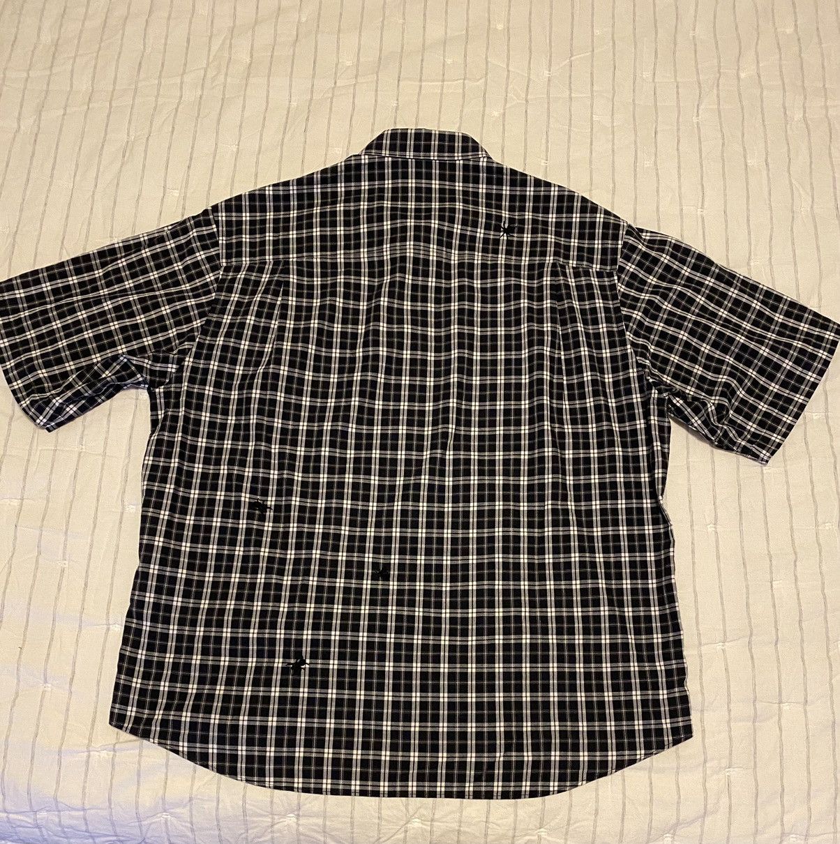Undercover Undercover Navy Check Shirt Sz5 Size US XXL / EU 58 / 5 - 15 Thumbnail