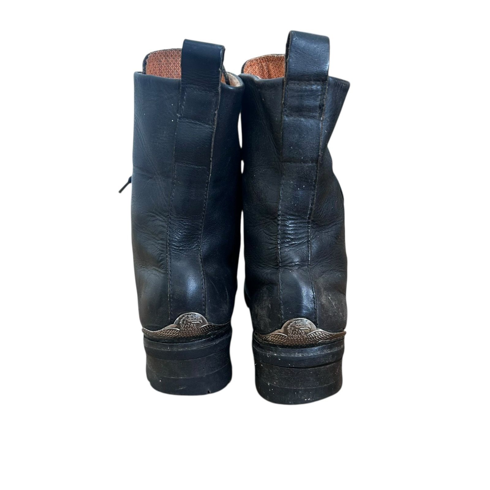 Harley Davidson Harley Davidson Black Leather Motorcycle Boots Sz 10.5 Size US 10.5 / EU 43-44 - 5 Thumbnail