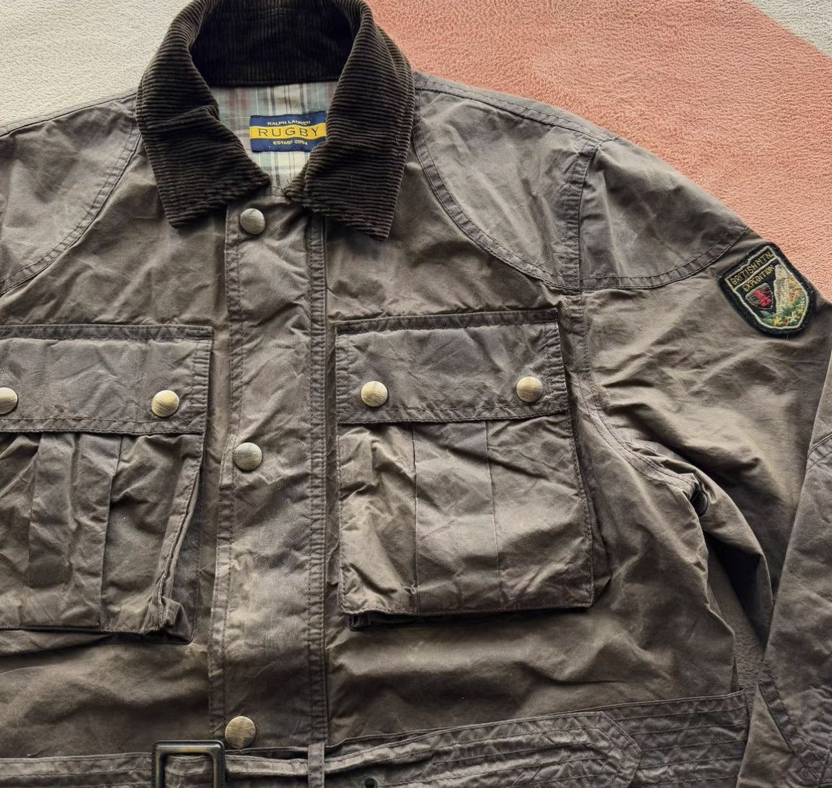 Polo Ralph Lauren RL Rugby Ralph Lauren Polo Moto Jacket Outdoor Coat K22 Size US S / EU 44-46 / 1 - 3 Thumbnail