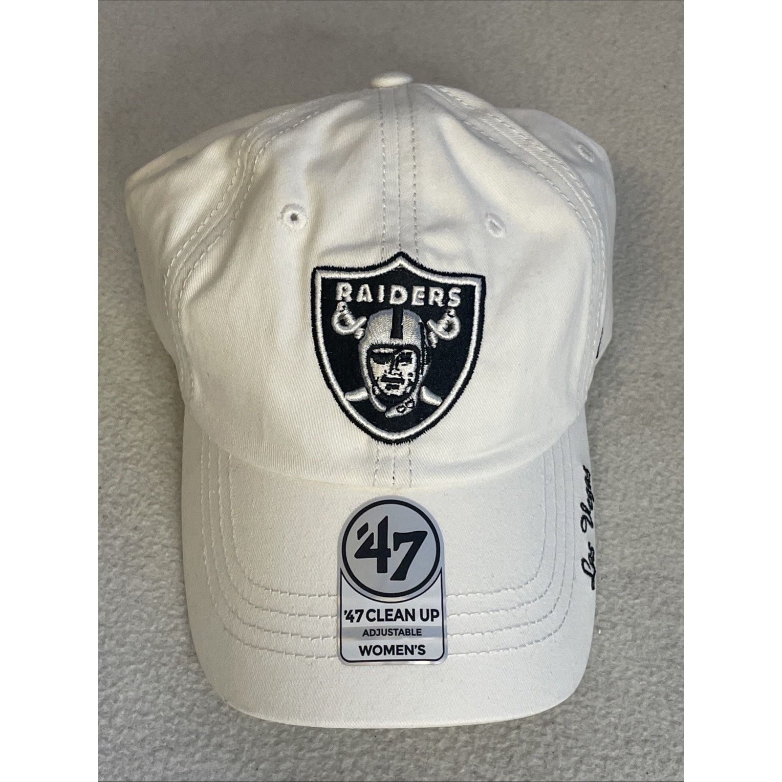47 Las Vegas Raiders ‘47 Brand Strapback Cap New With Tags! Size ONE SIZE - 2 Thumbnail